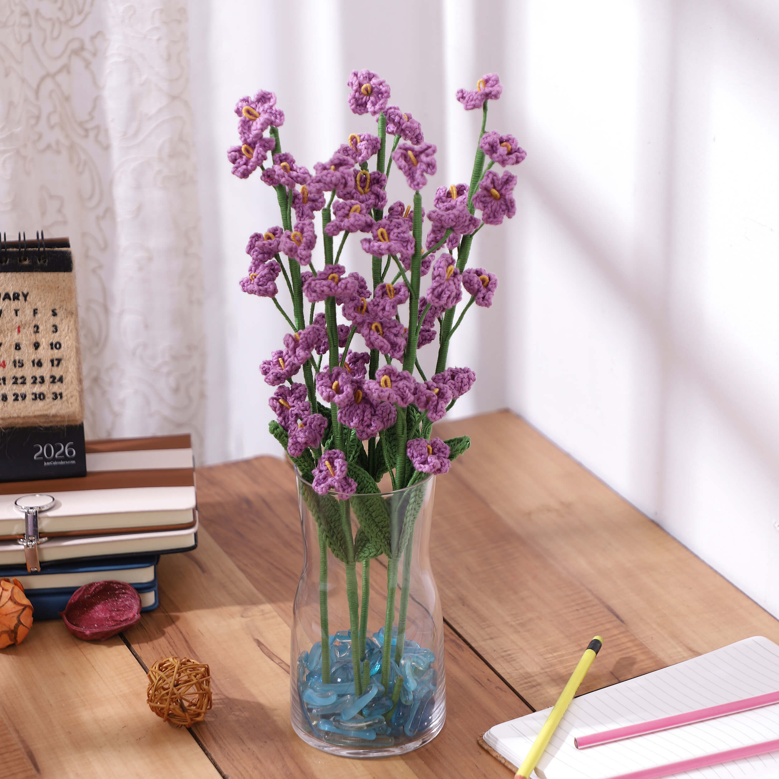 Forget me not - Handcrafted Crochet Flowers