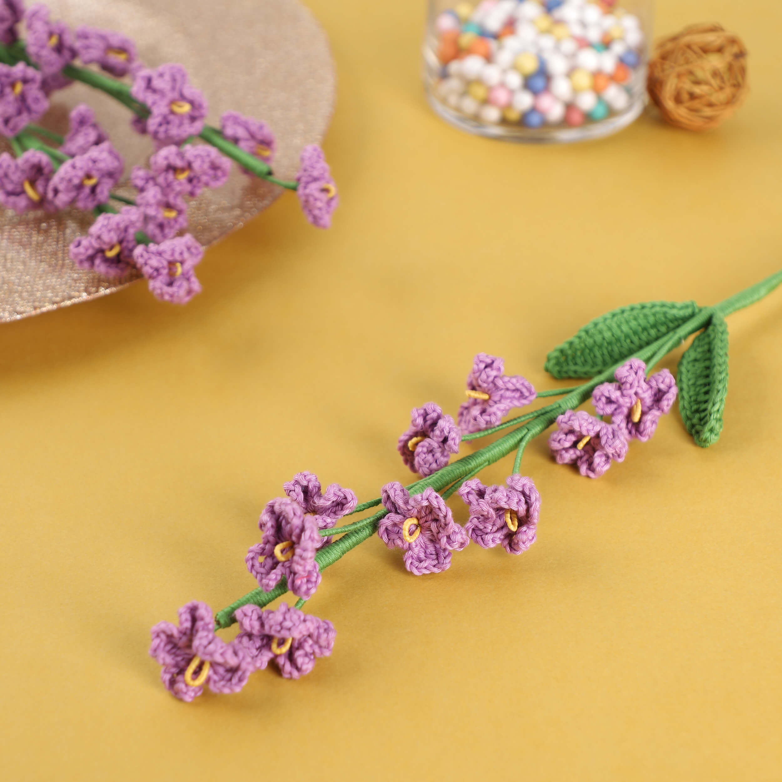 Forget me not - Handcrafted Crochet Flowers