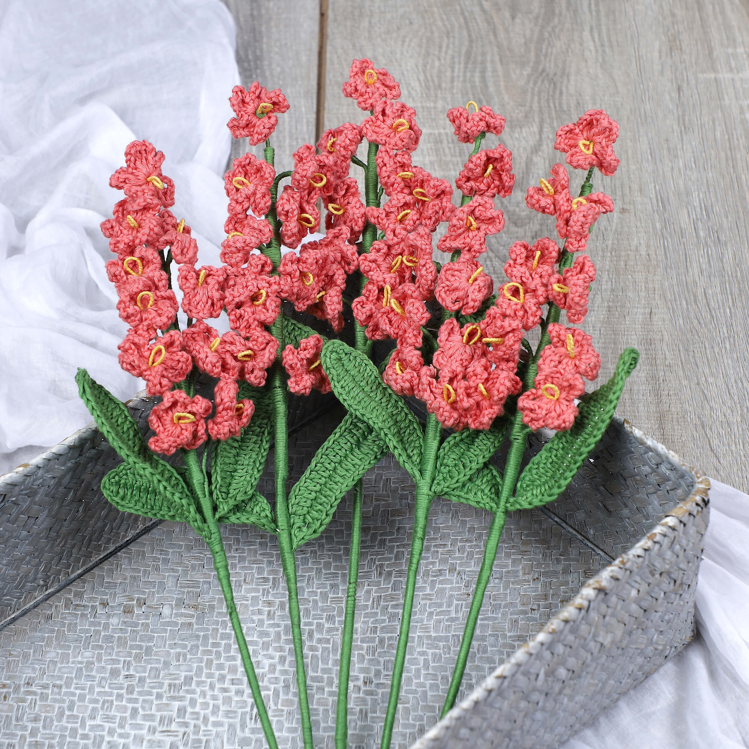 Forget me not - Handcrafted Crochet Flowers