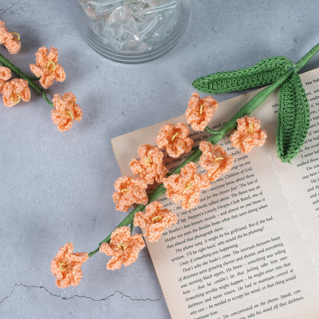 Forget me not - Handcrafted Crochet Flowers