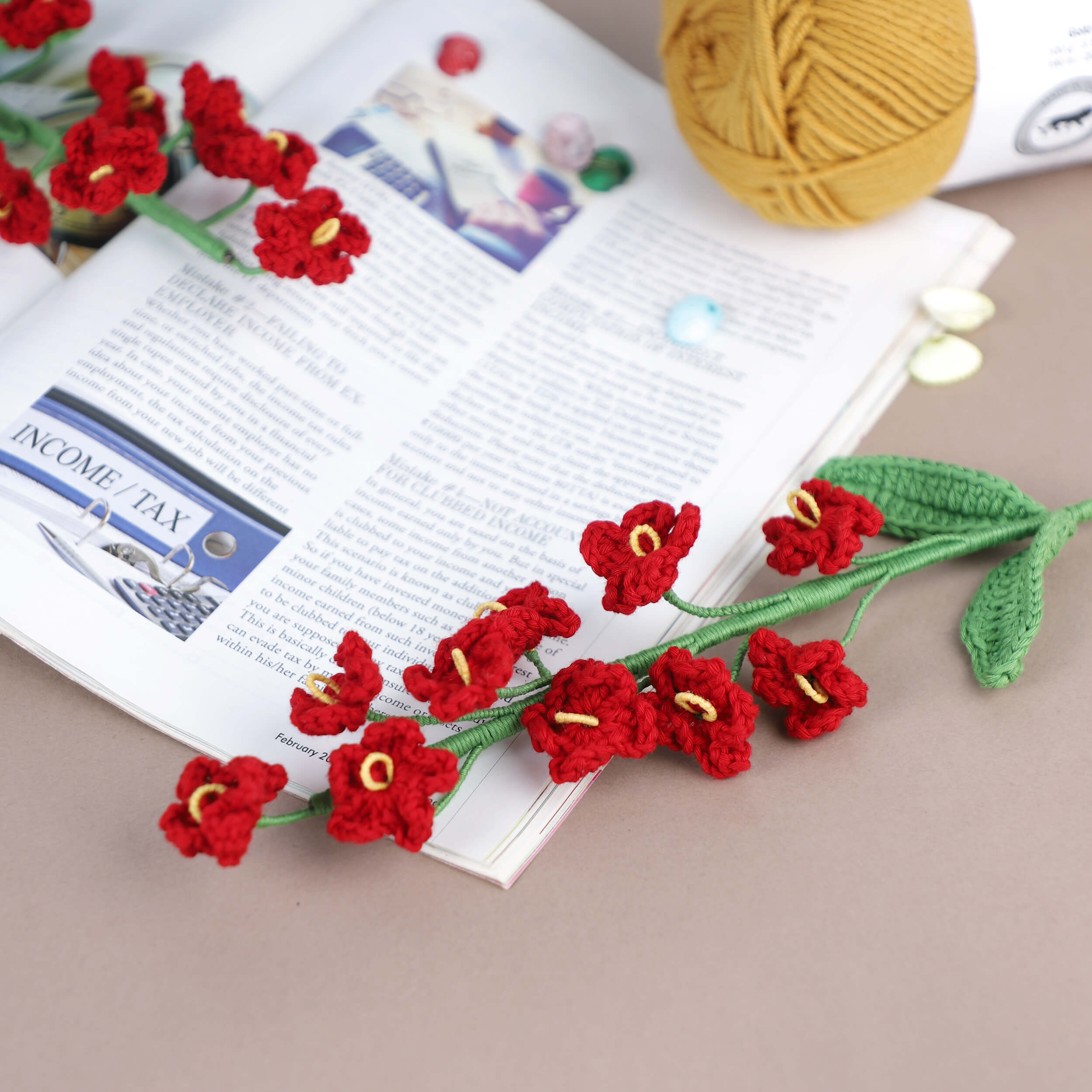 Forget me not - Handcrafted Crochet Flowers