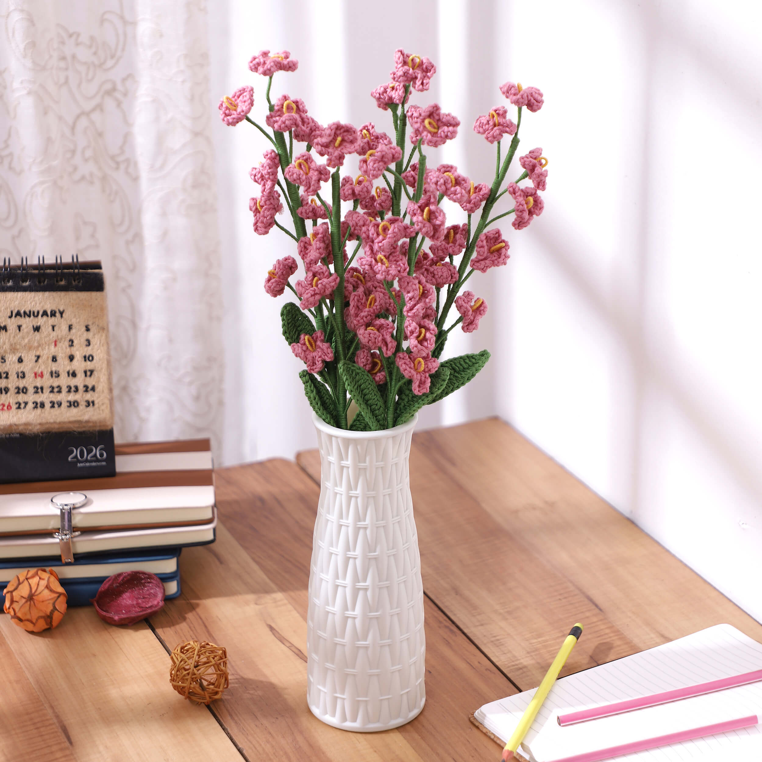 Forget me not - Handcrafted Crochet Flowers