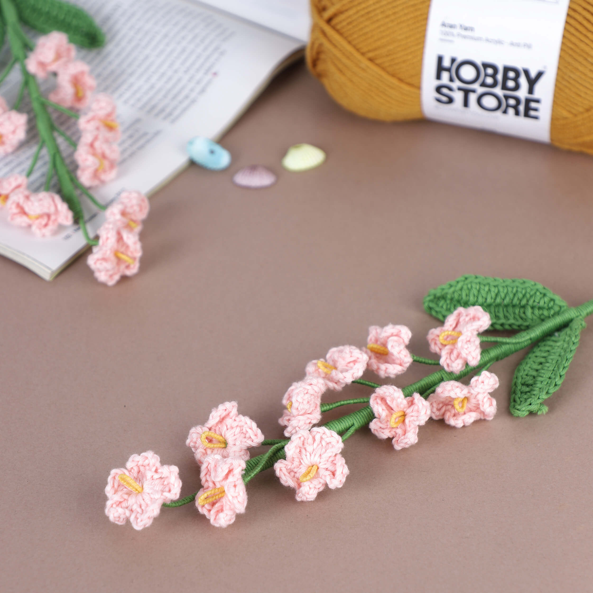 Forget me not - Handcrafted Crochet Flowers