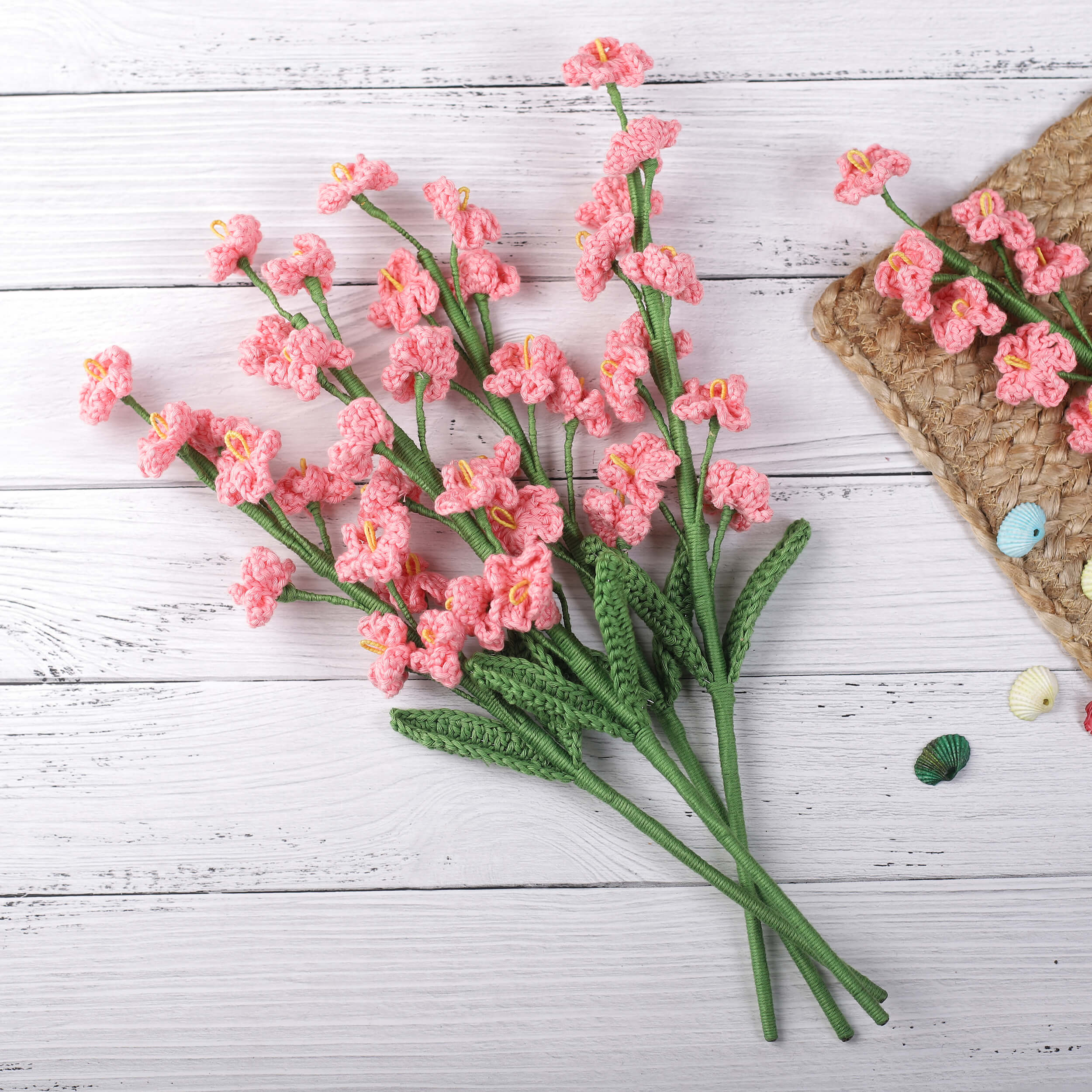 Forget me not - Handcrafted Crochet Flowers
