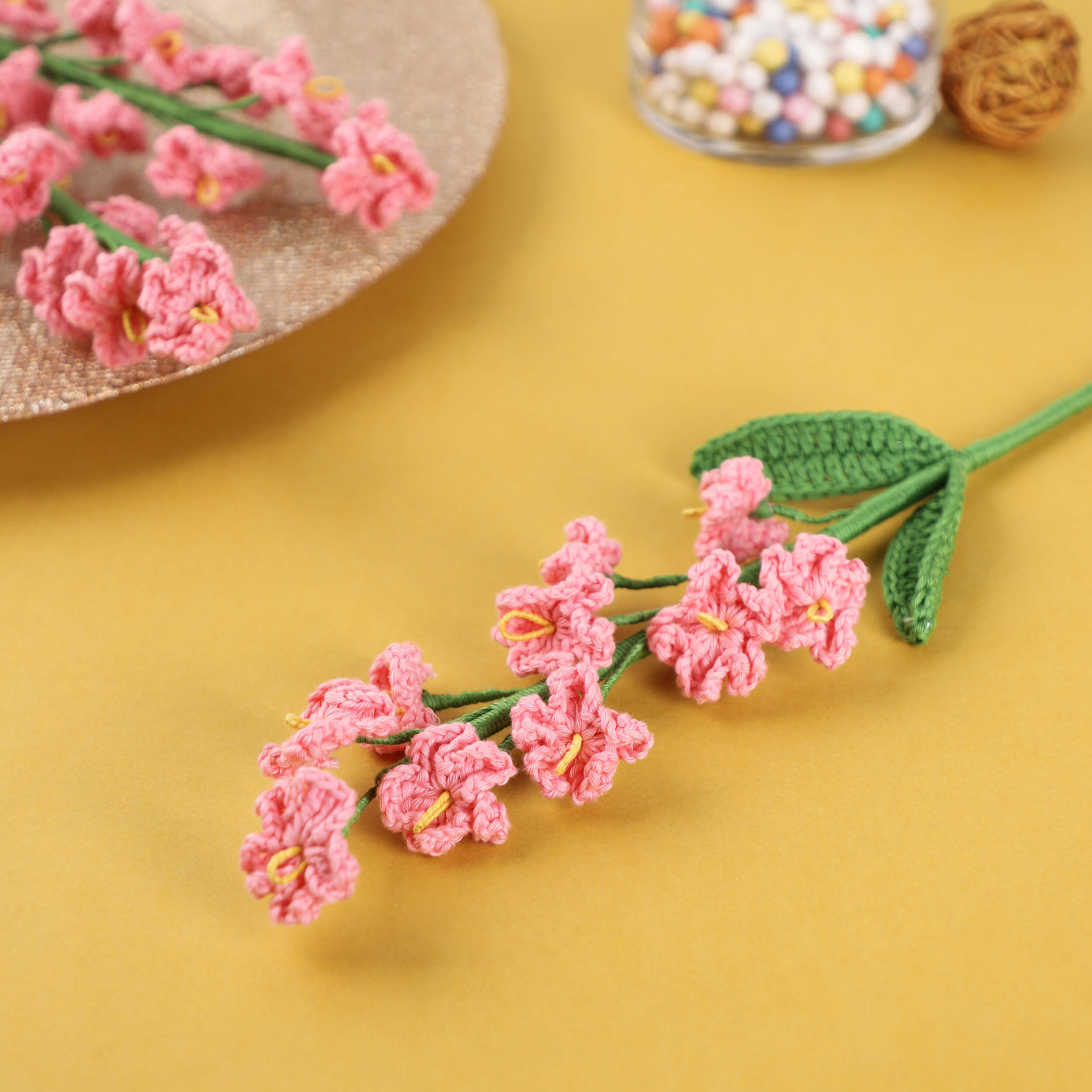 Forget me not - Handcrafted Crochet Flowers