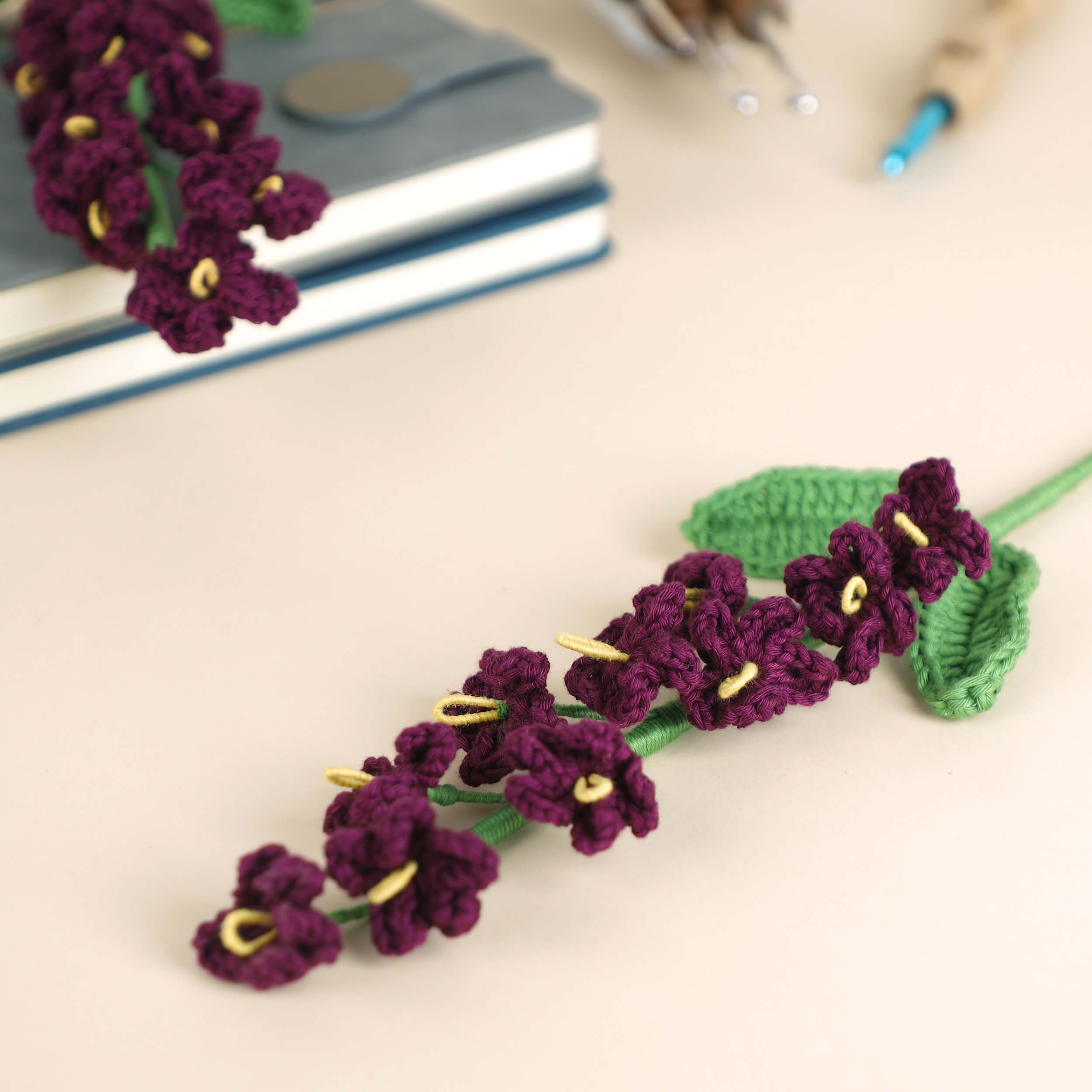 Forget me not - Handcrafted Crochet Flowers