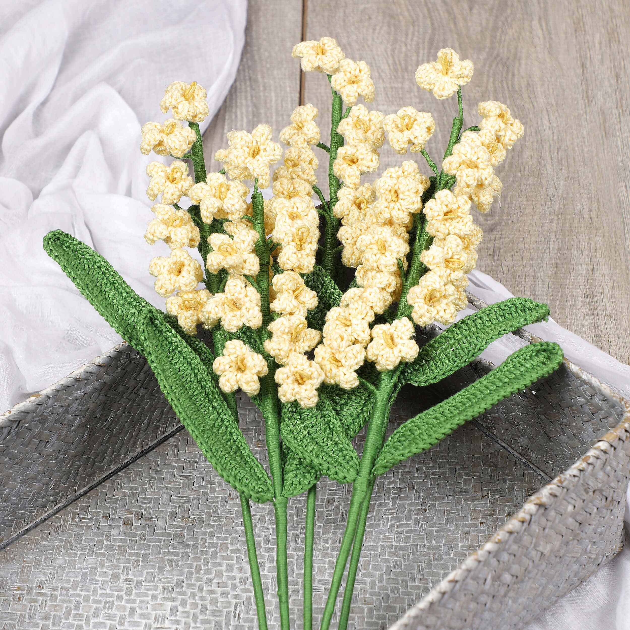 Hyacinth - Handcrafted Crochet Flowers