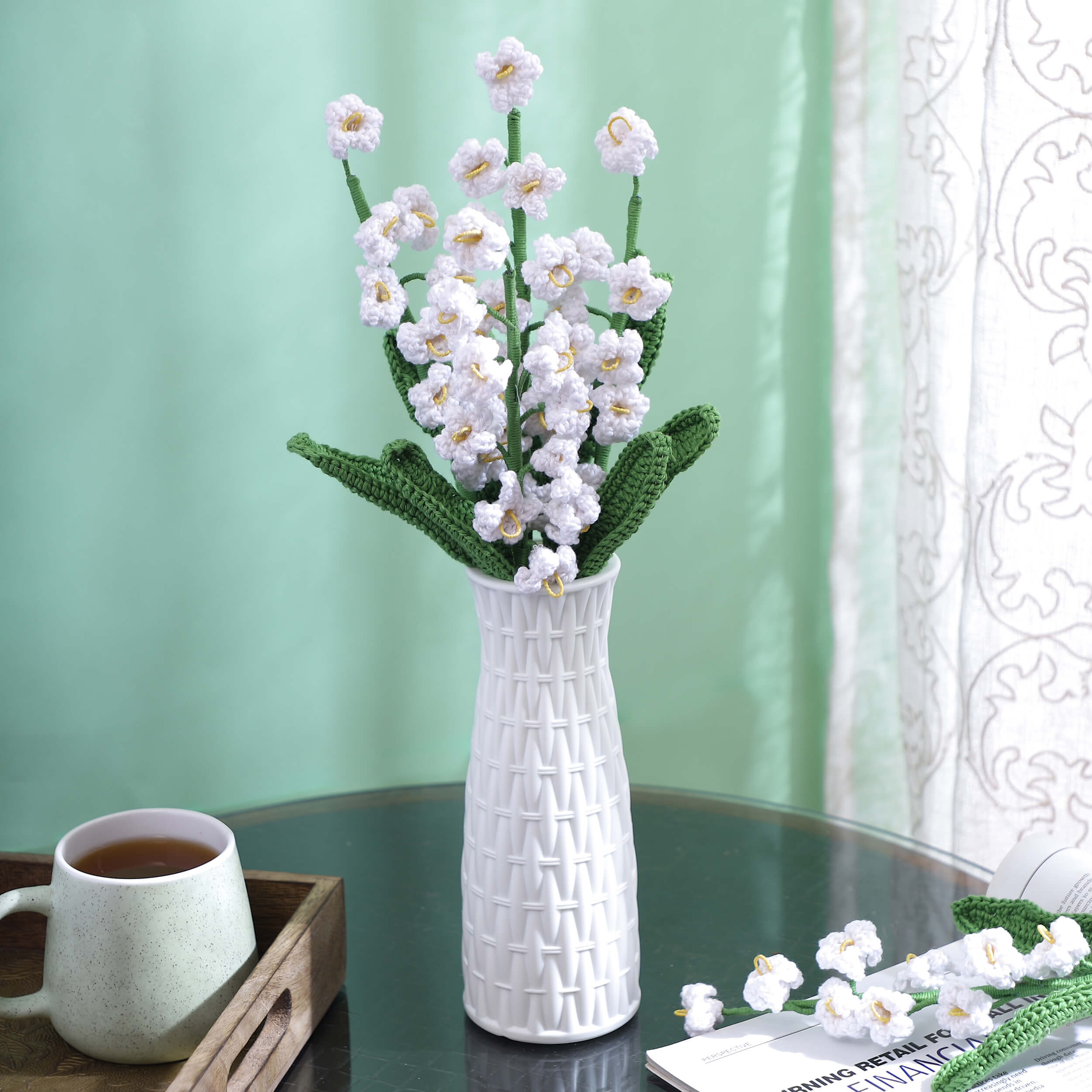 Hyacinth - Handcrafted Crochet Flowers