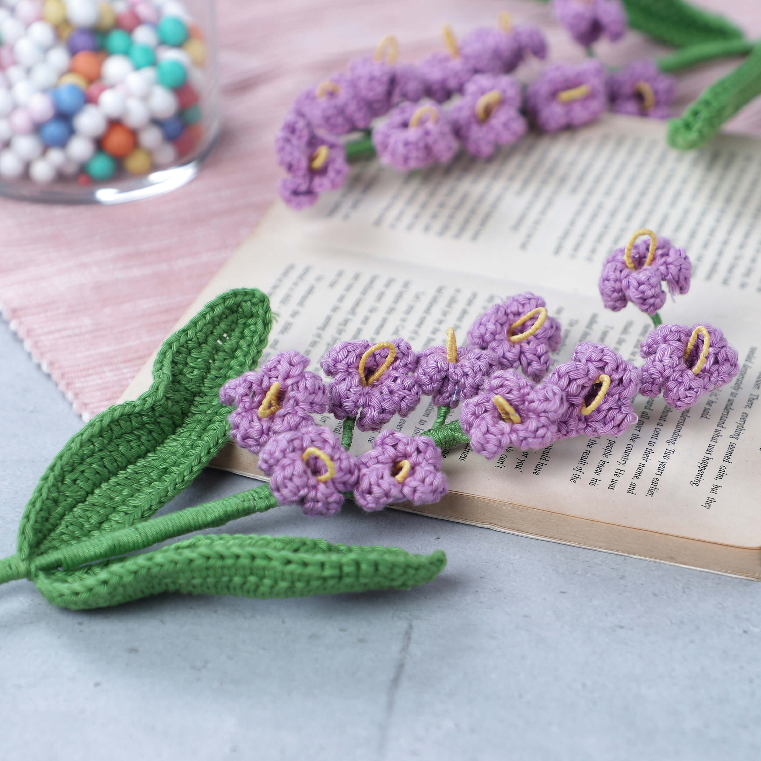 Hyacinth - Handcrafted Crochet Flowers