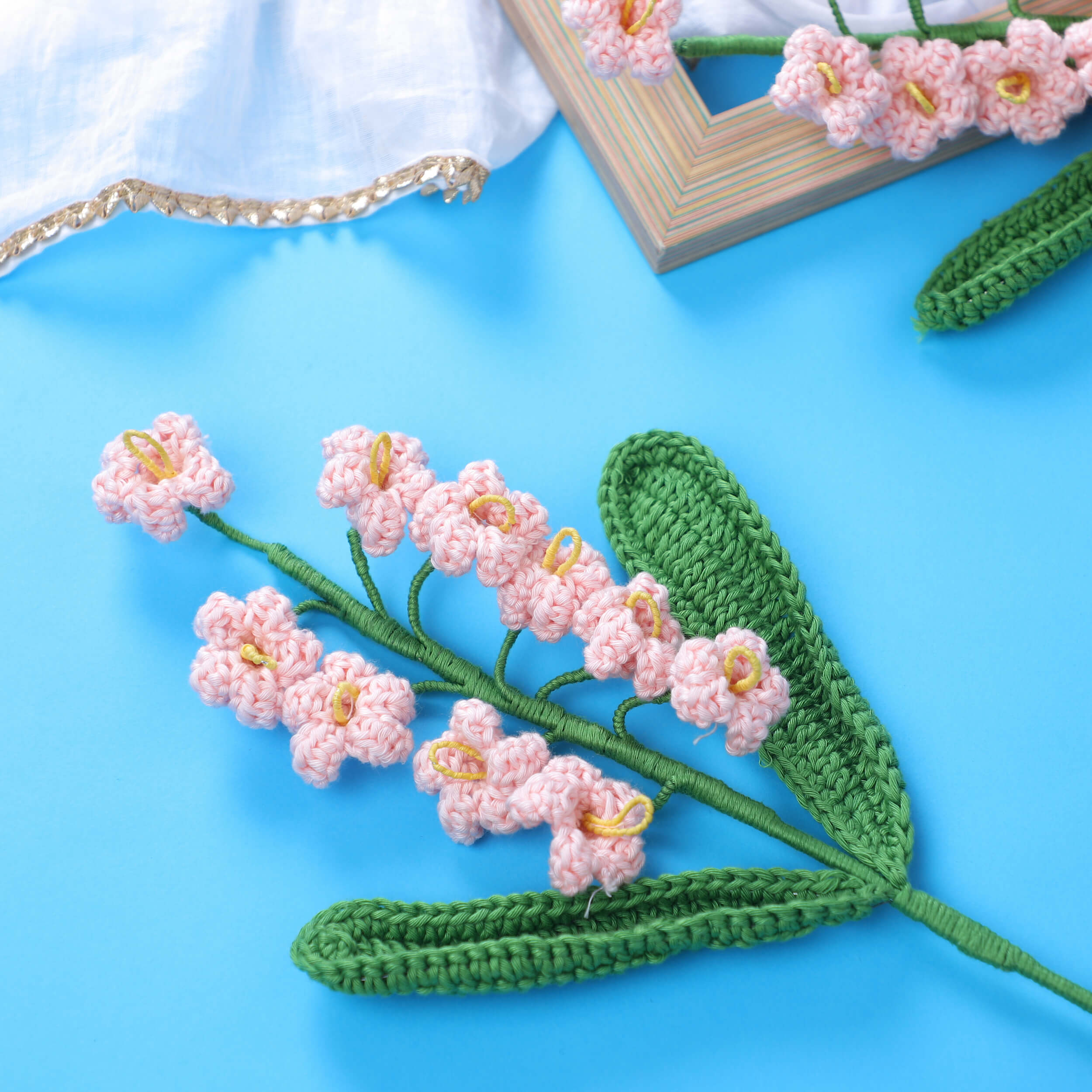 Hyacinth - Handcrafted Crochet Flowers