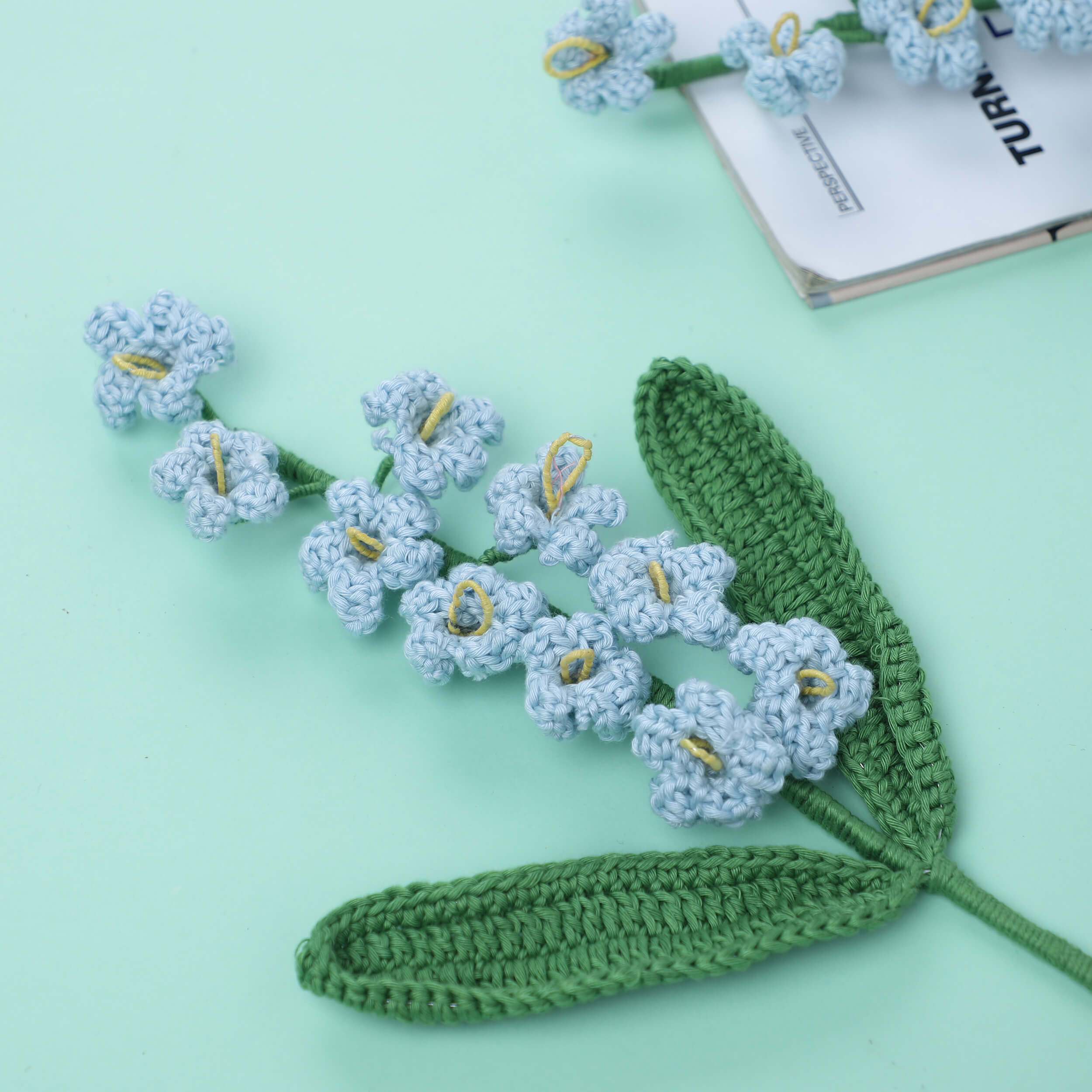 Hyacinth - Handcrafted Crochet Flowers
