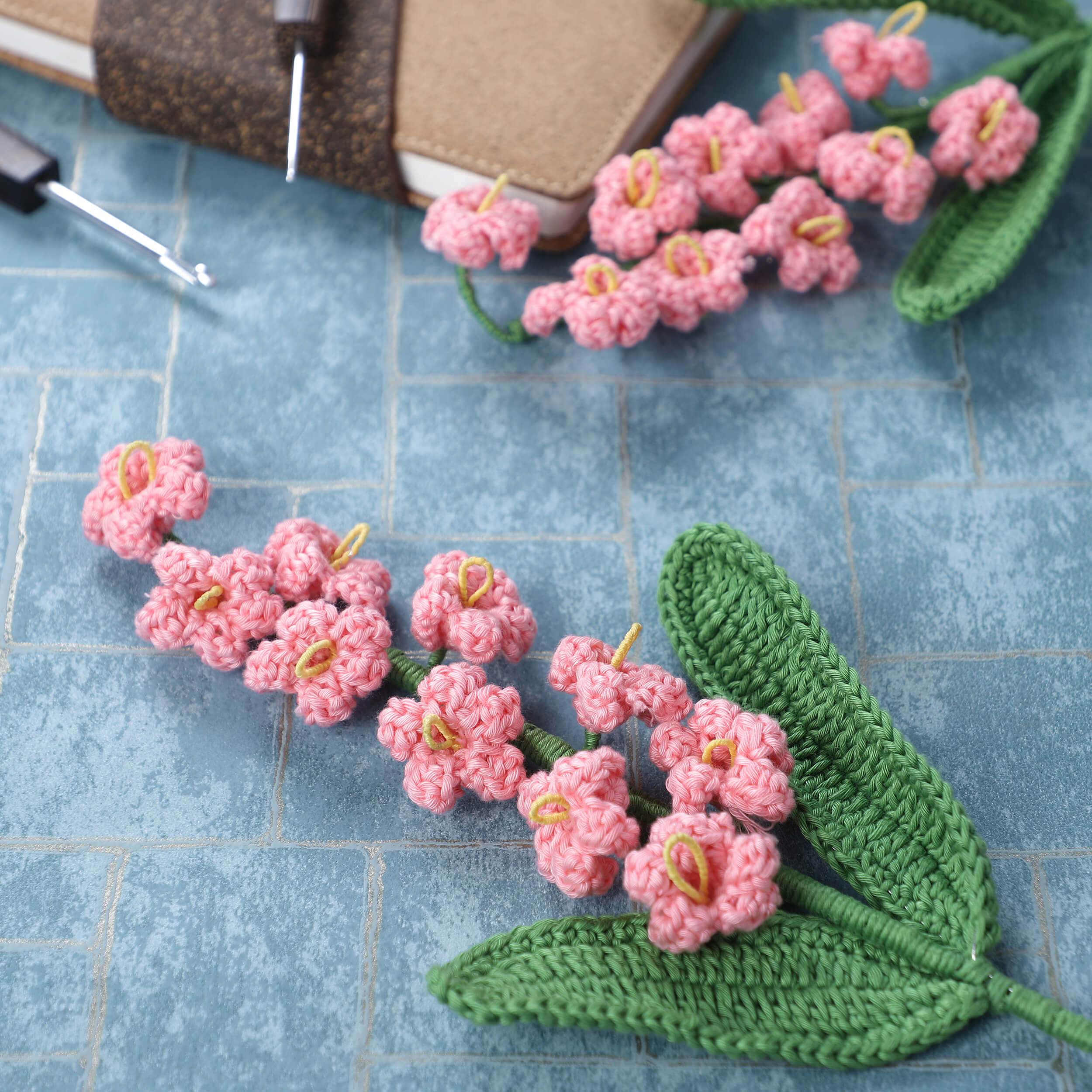 Hyacinth - Handcrafted Crochet Flowers