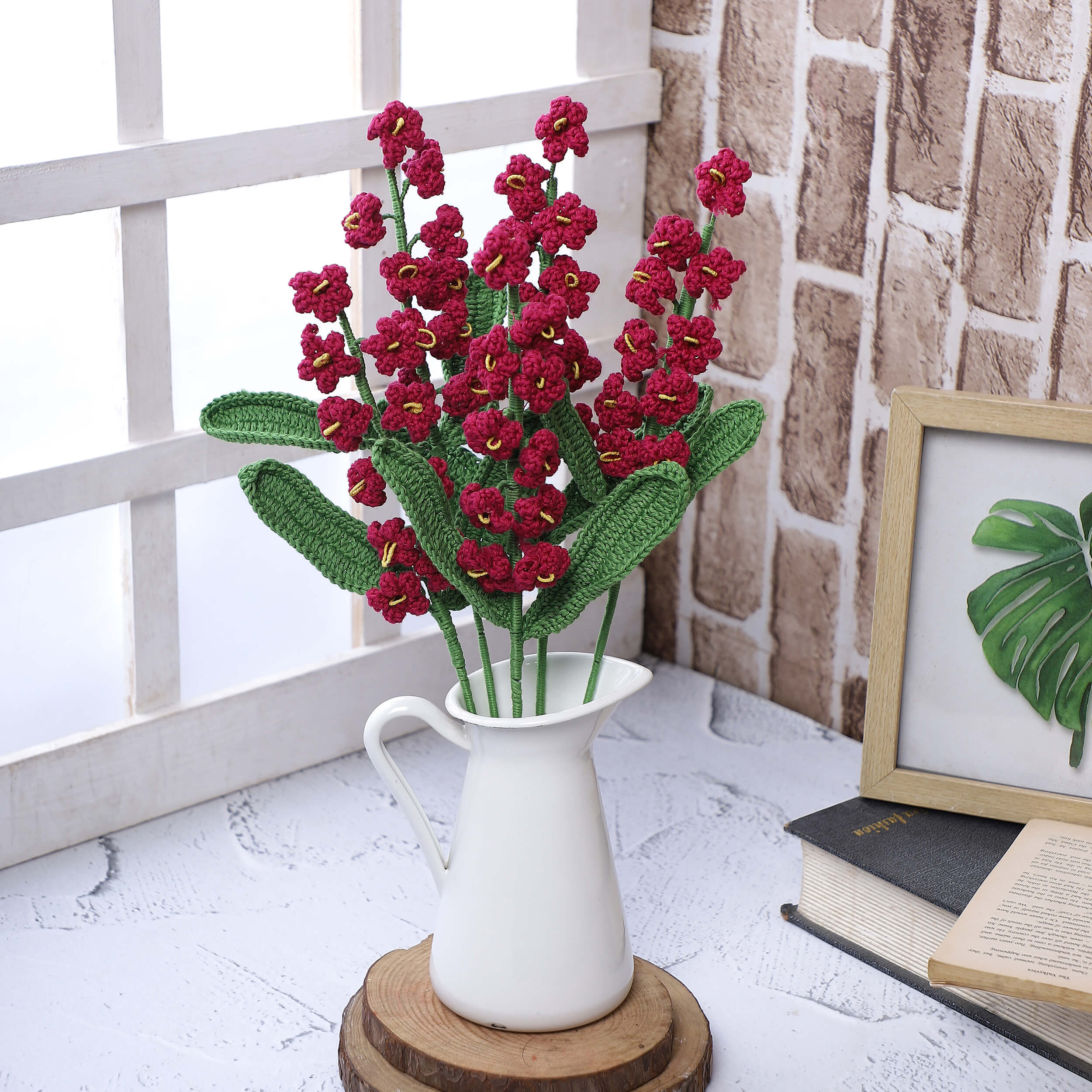 Hyacinth - Handcrafted Crochet Flowers