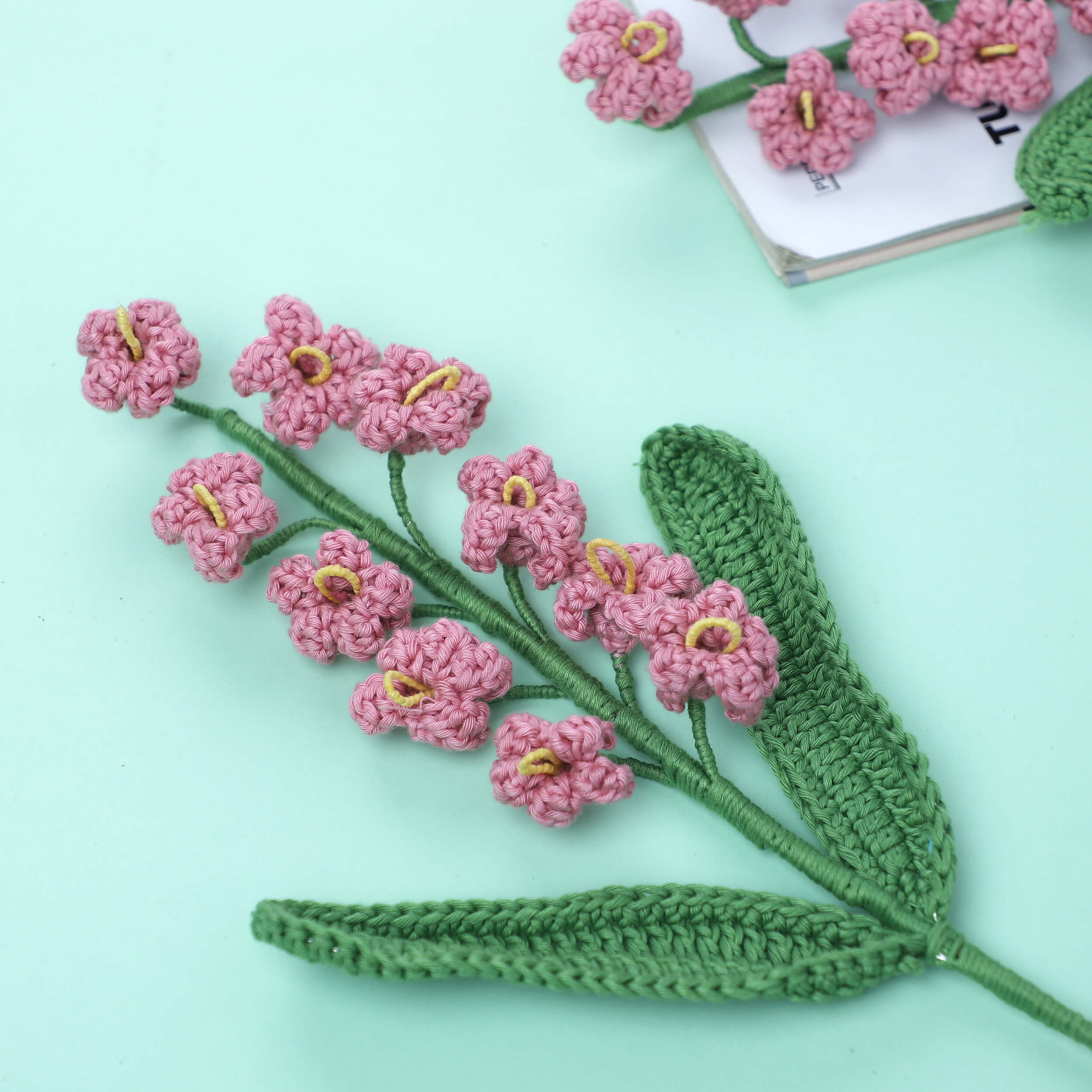 Hyacinth - Handcrafted Crochet Flowers