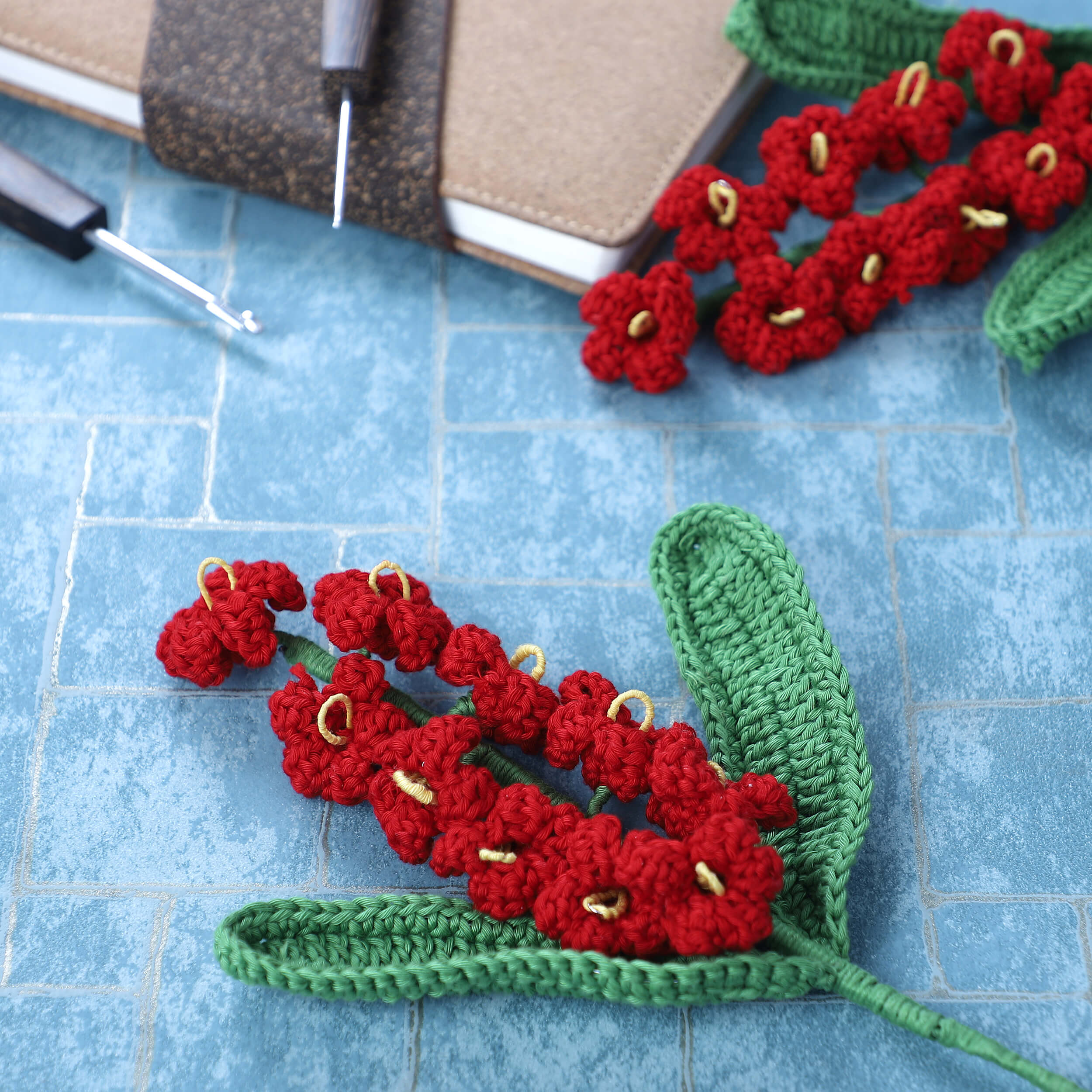 Hyacinth - Handcrafted Crochet Flowers