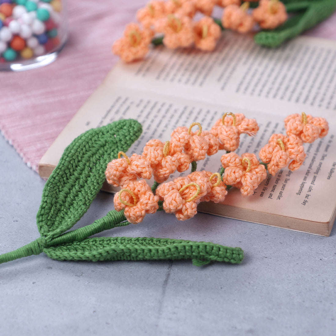 Hyacinth - Handcrafted Crochet Flowers