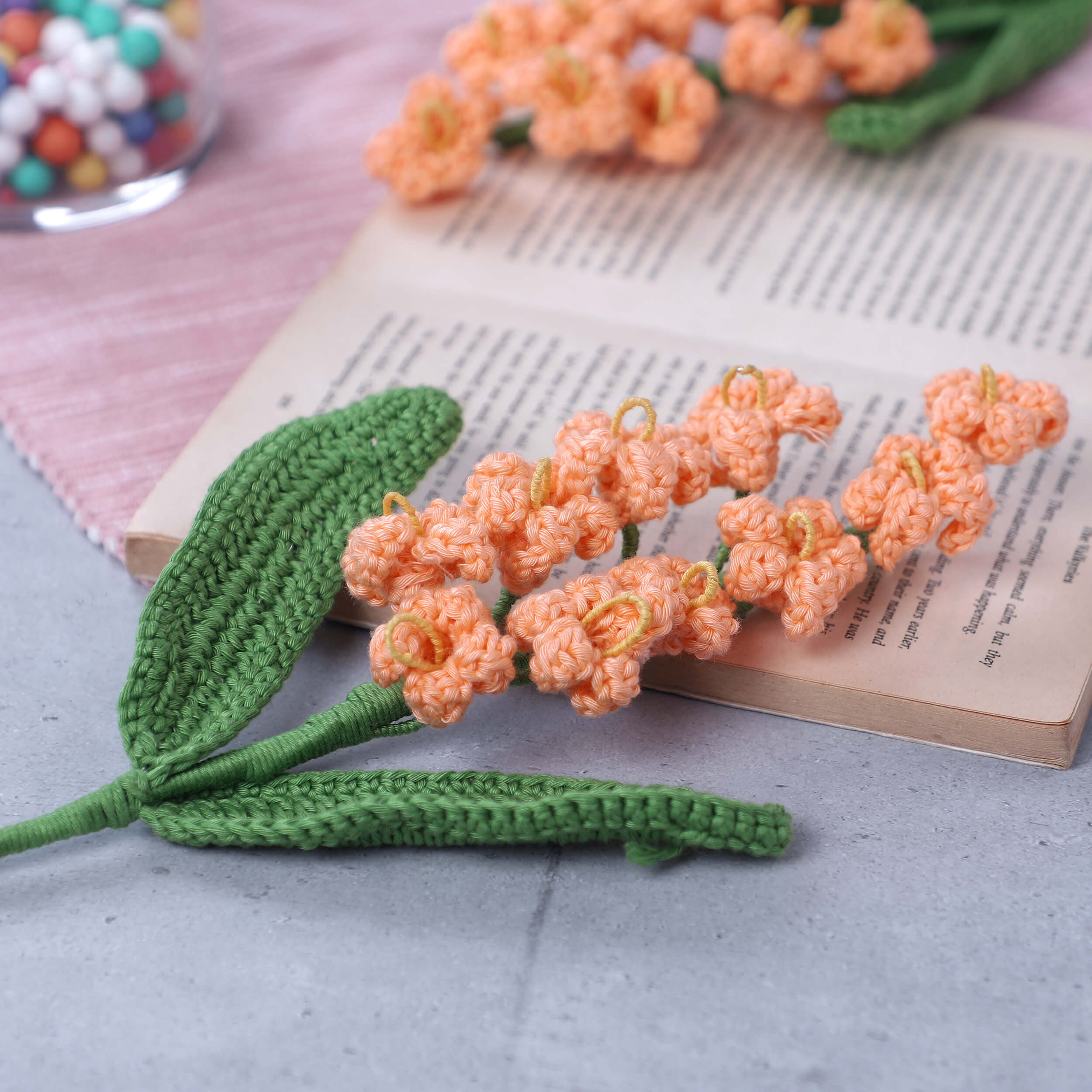 Hyacinth - Handcrafted Crochet Flowers