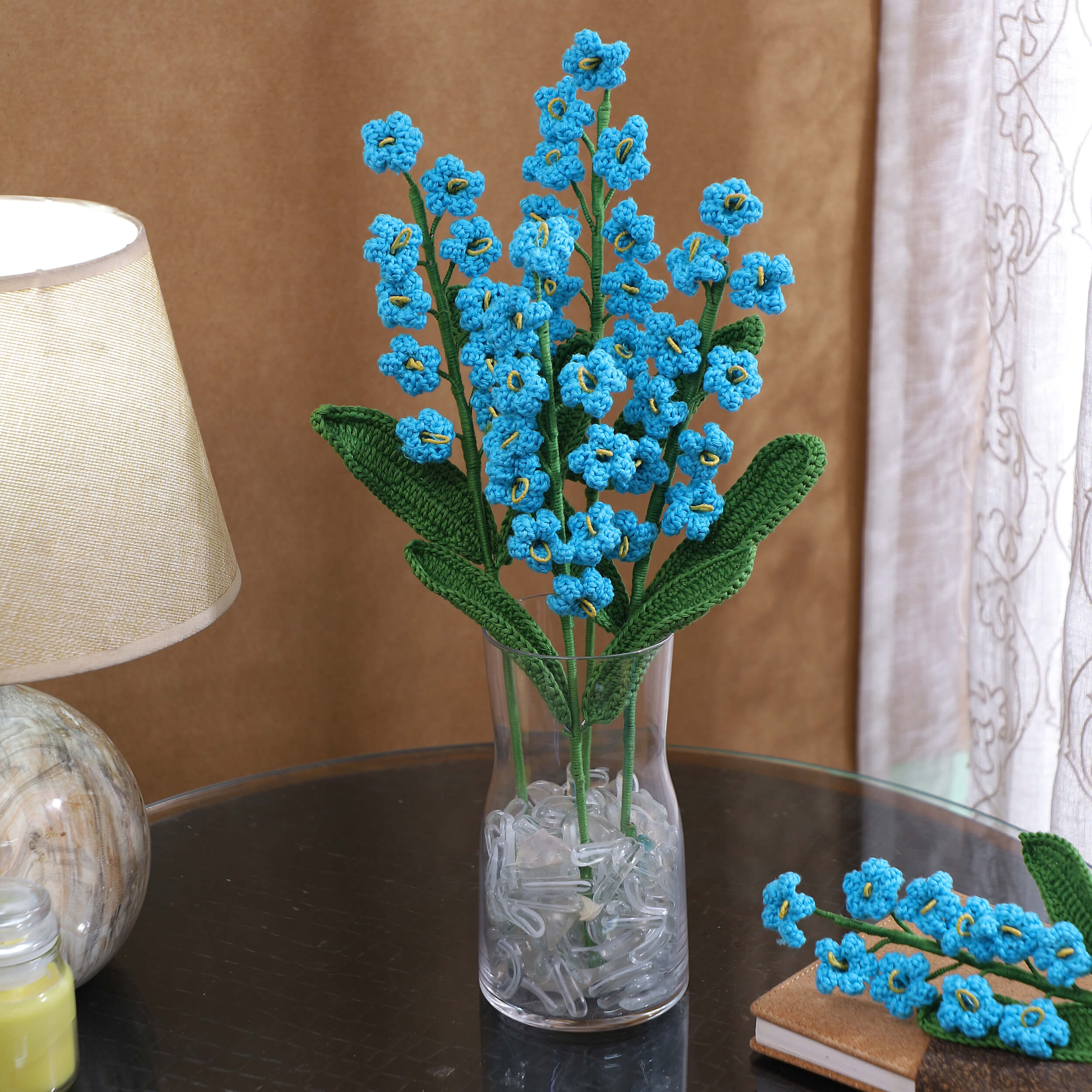 Hyacinth - Handcrafted Crochet Flowers