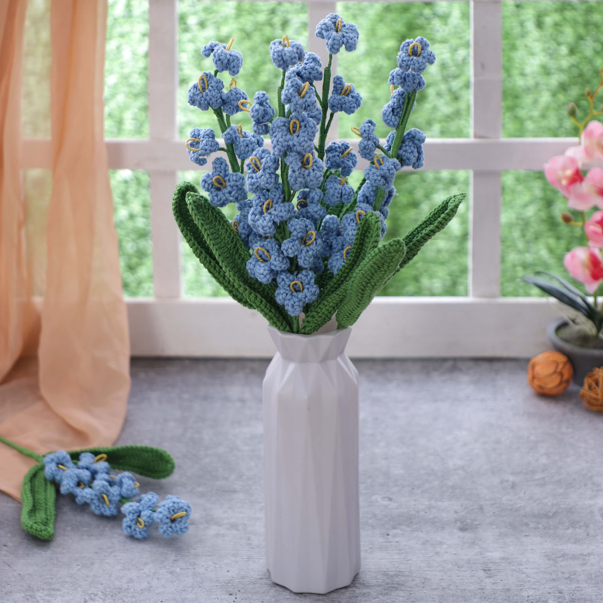 Hyacinth - Handcrafted Crochet Flowers