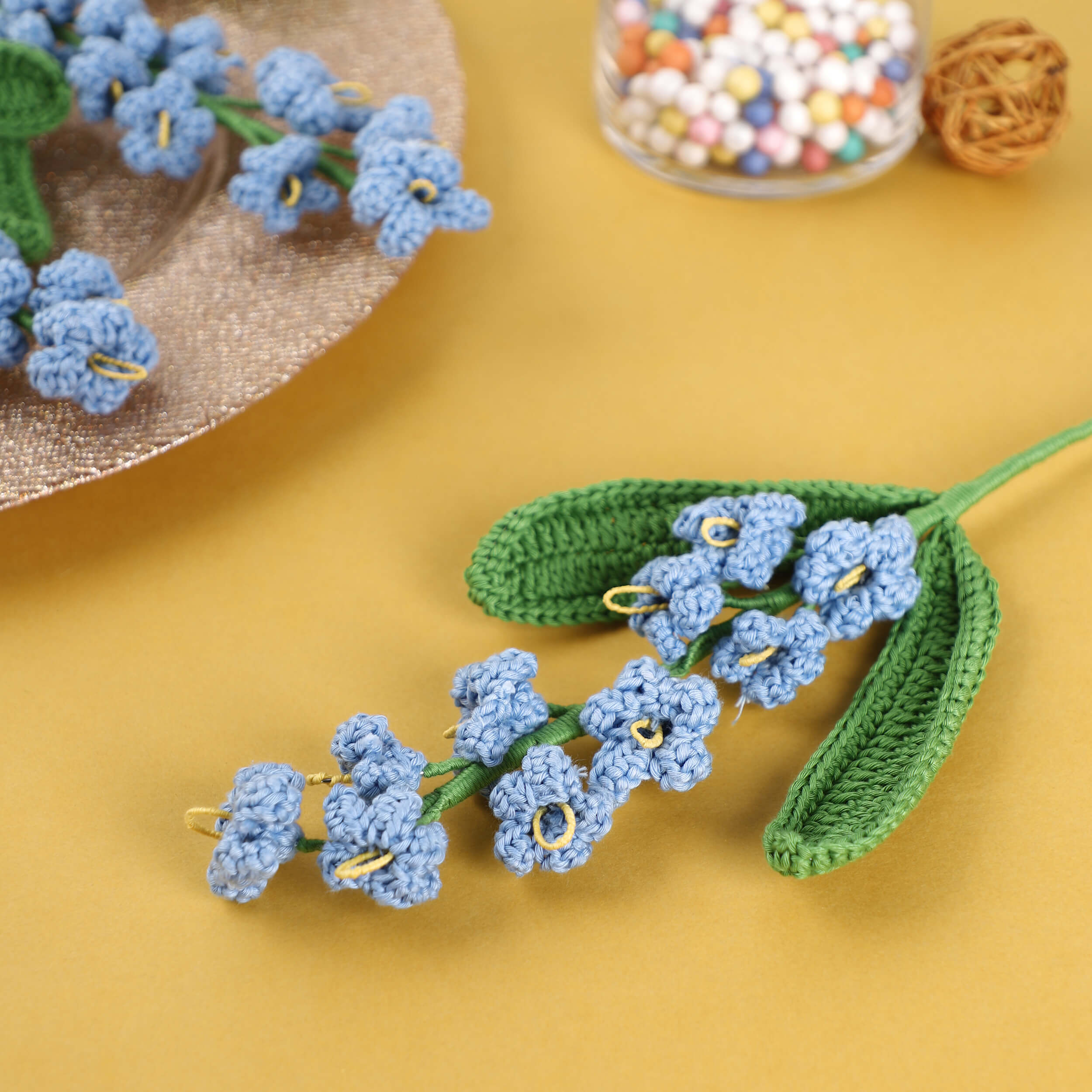 Hyacinth - Handcrafted Crochet Flowers