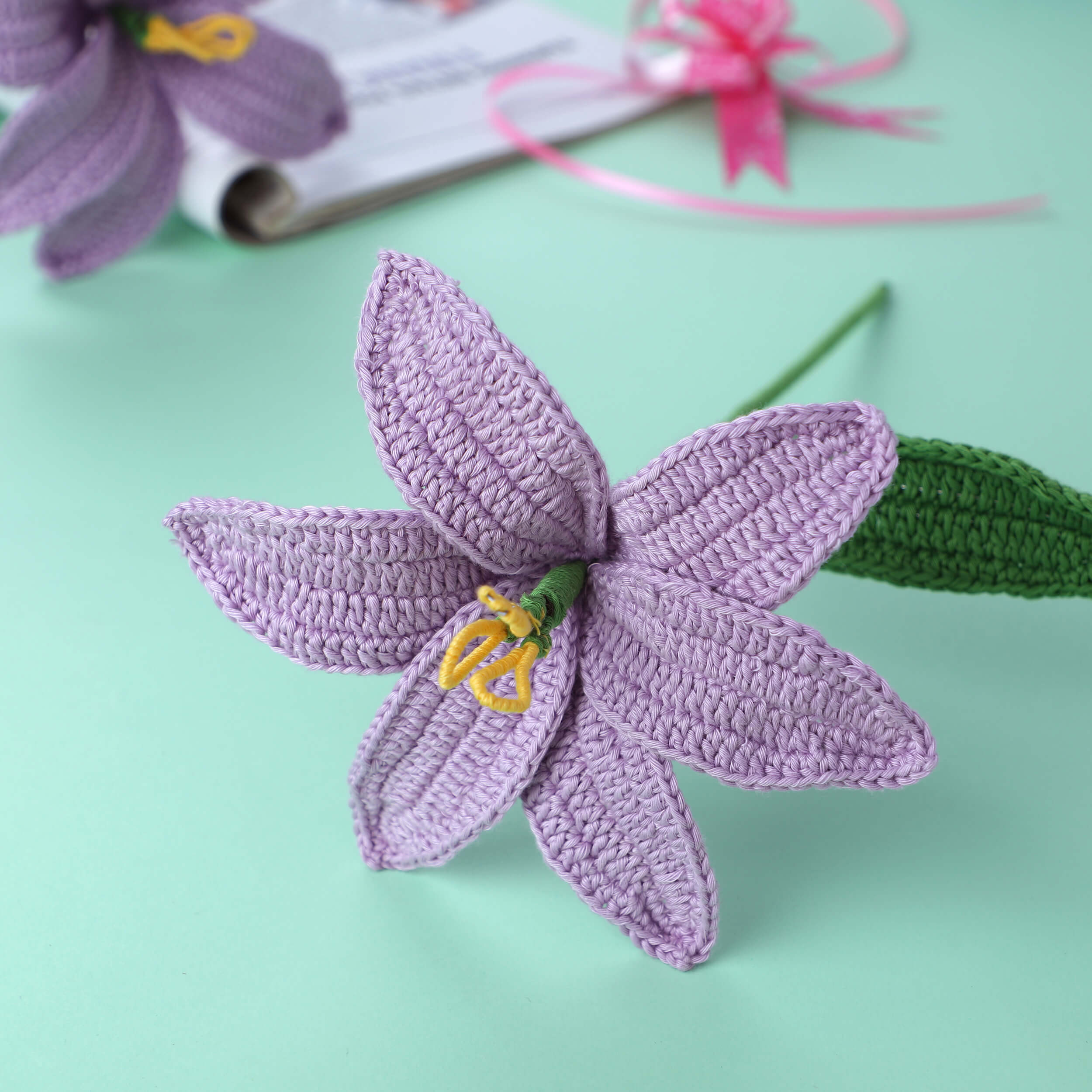 Lilies - Handcrafted Crochet Flowers
