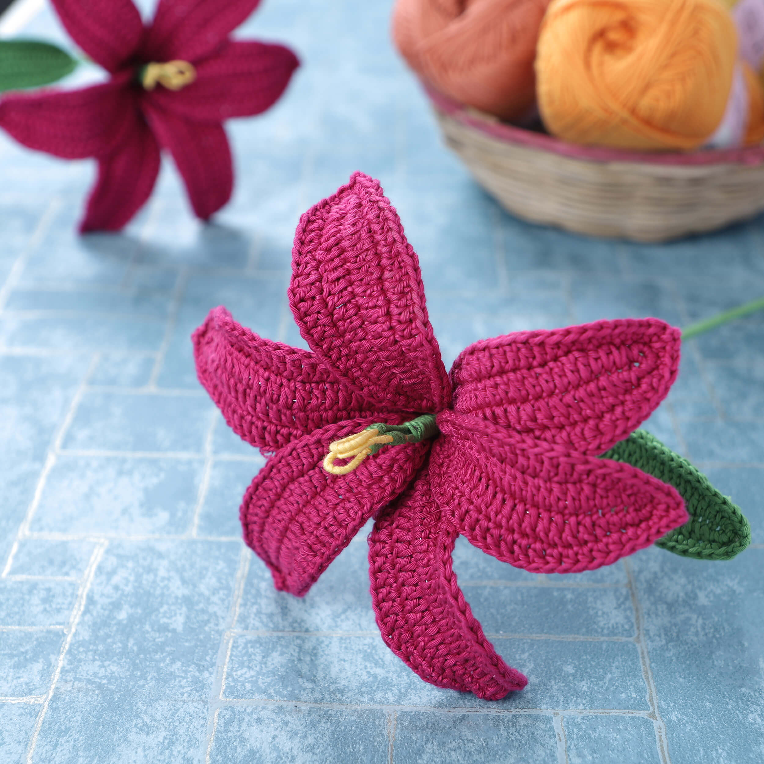 Lilies - Handcrafted Crochet Flowers