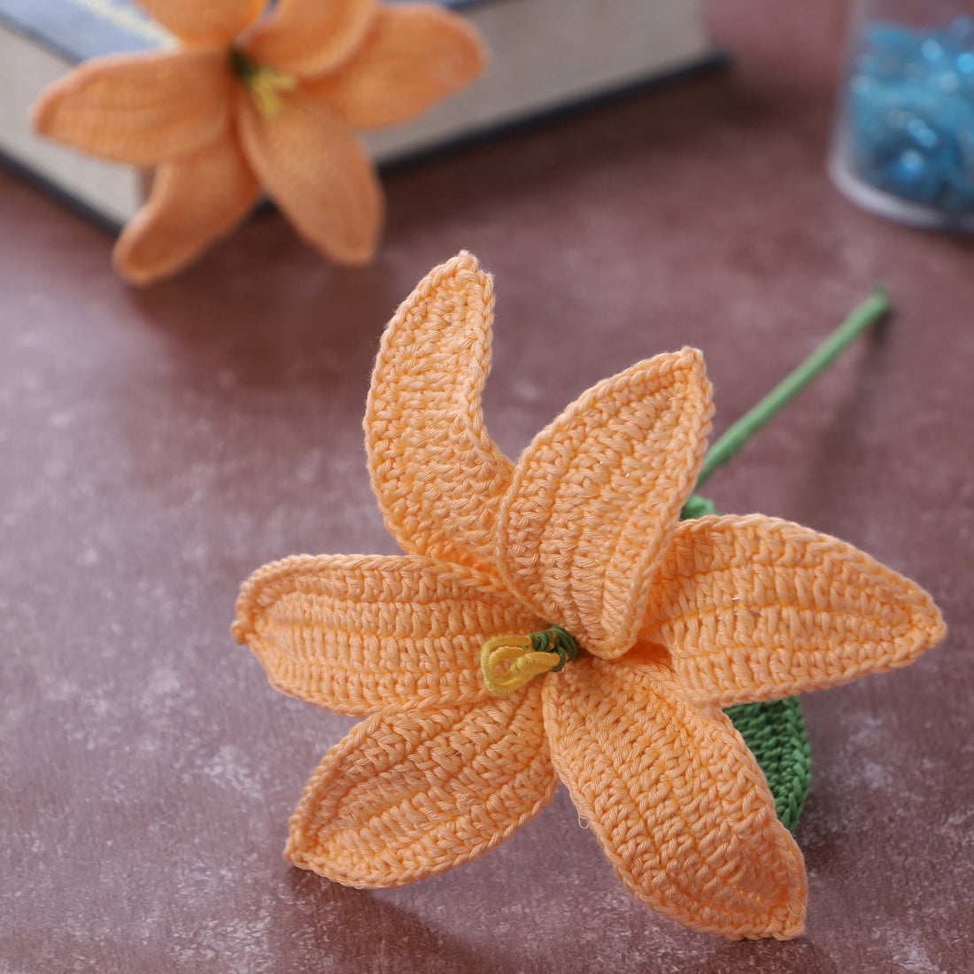 Lilies - Handcrafted Crochet Flowers