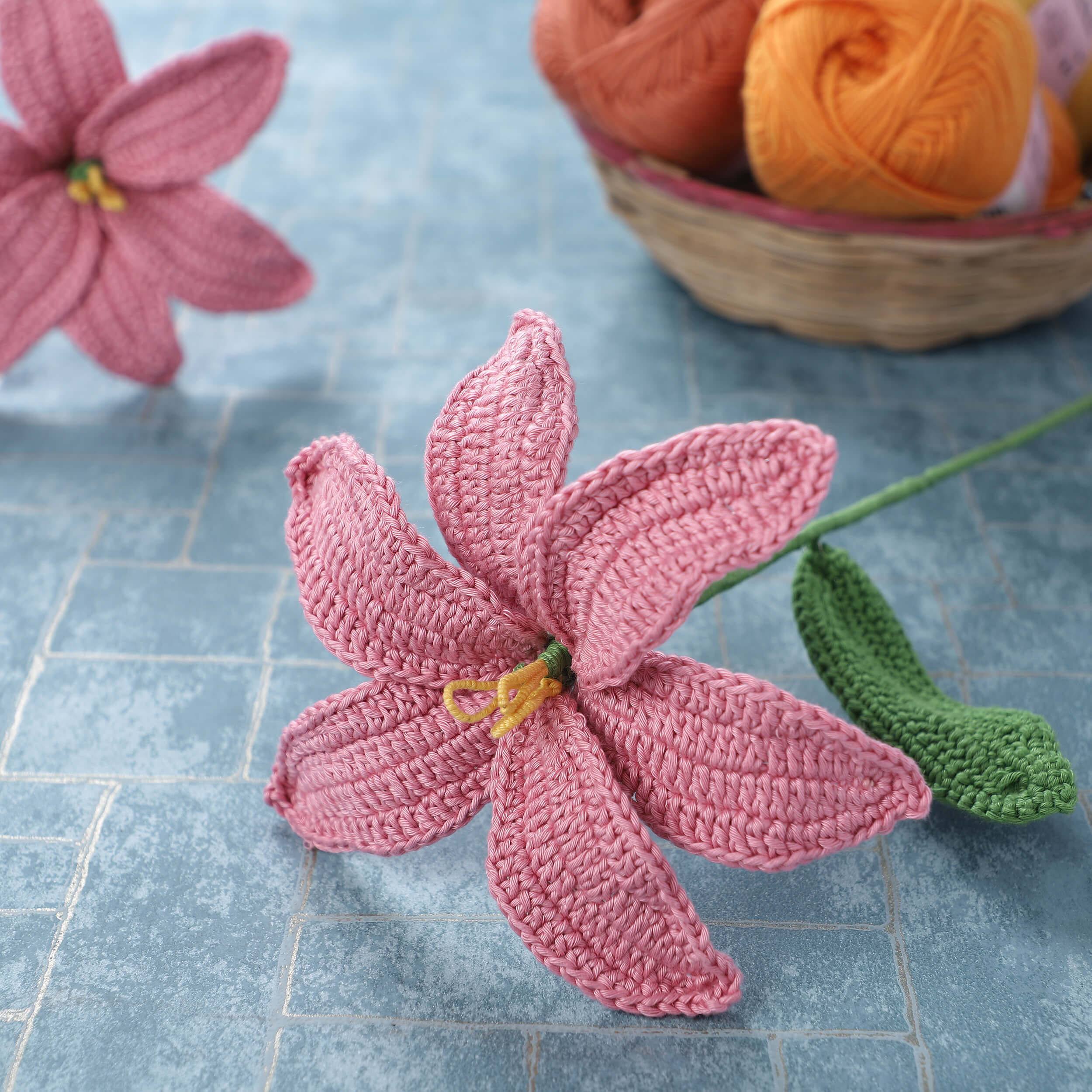 Lilies - Handcrafted Crochet Flowers