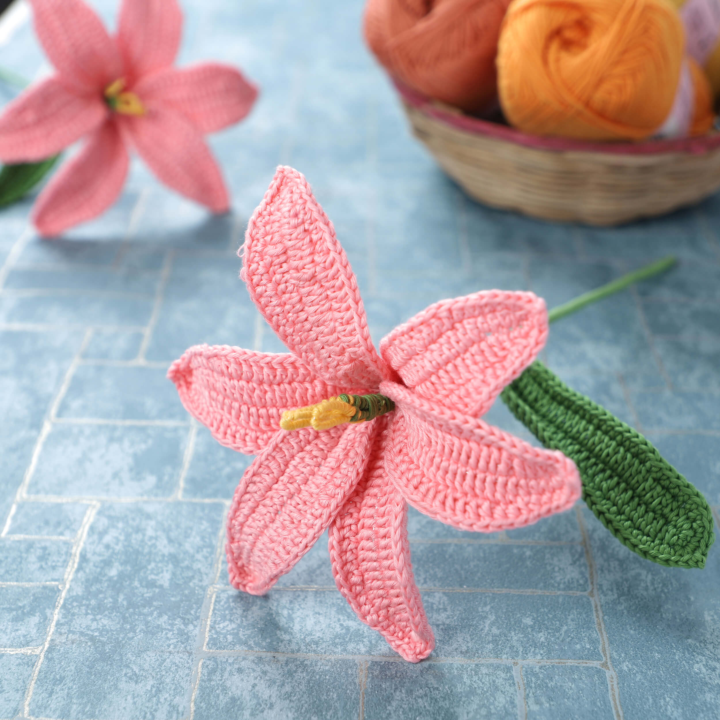 Lilies - Handcrafted Crochet Flowers