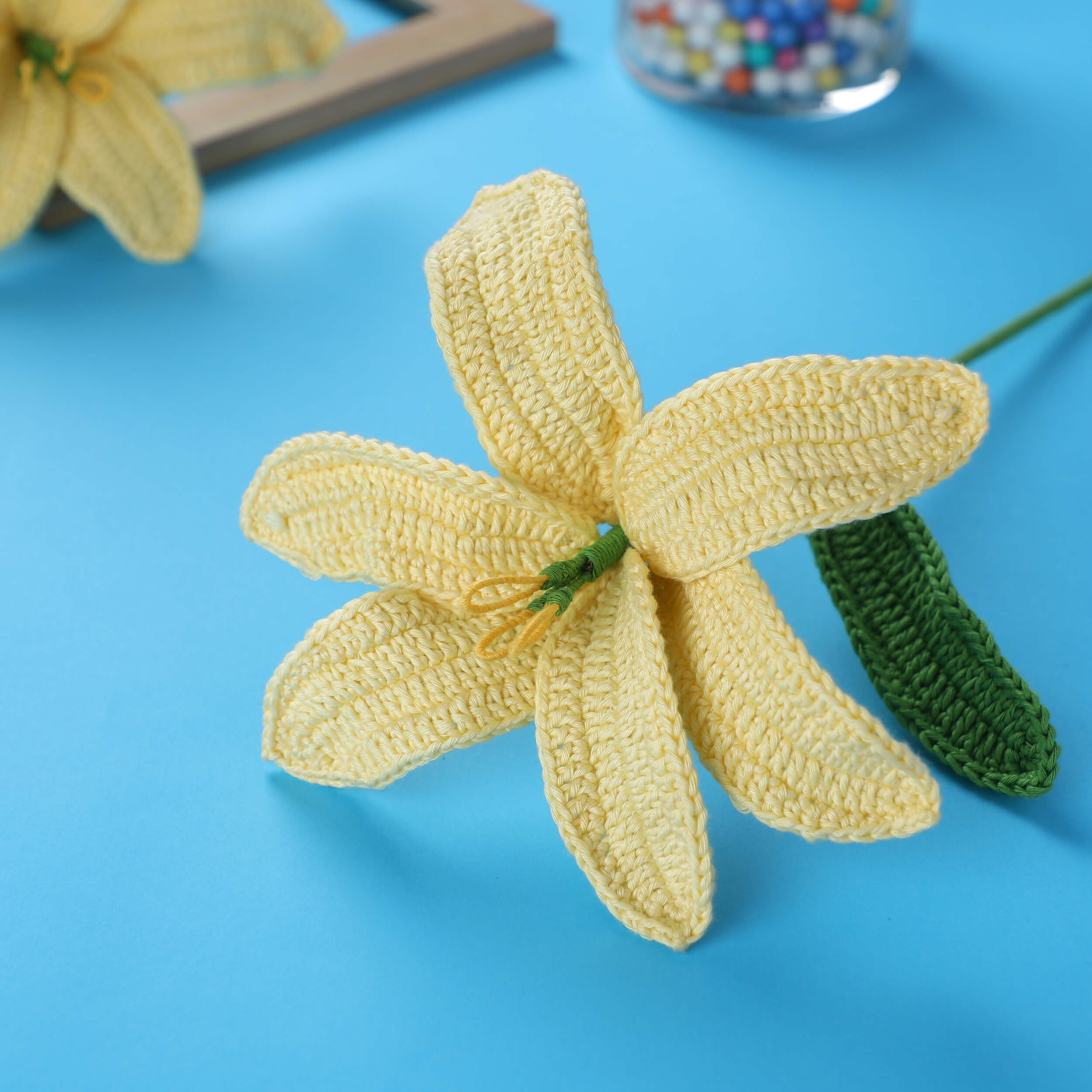 Lilies - Handcrafted Crochet Flowers
