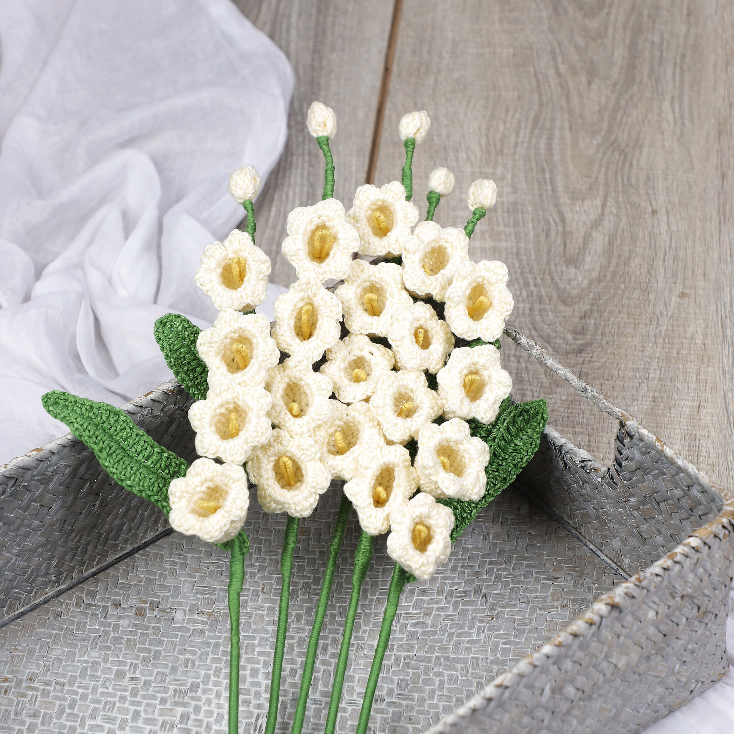 Lily of the Valley - Handcrafted Crochet Flowers