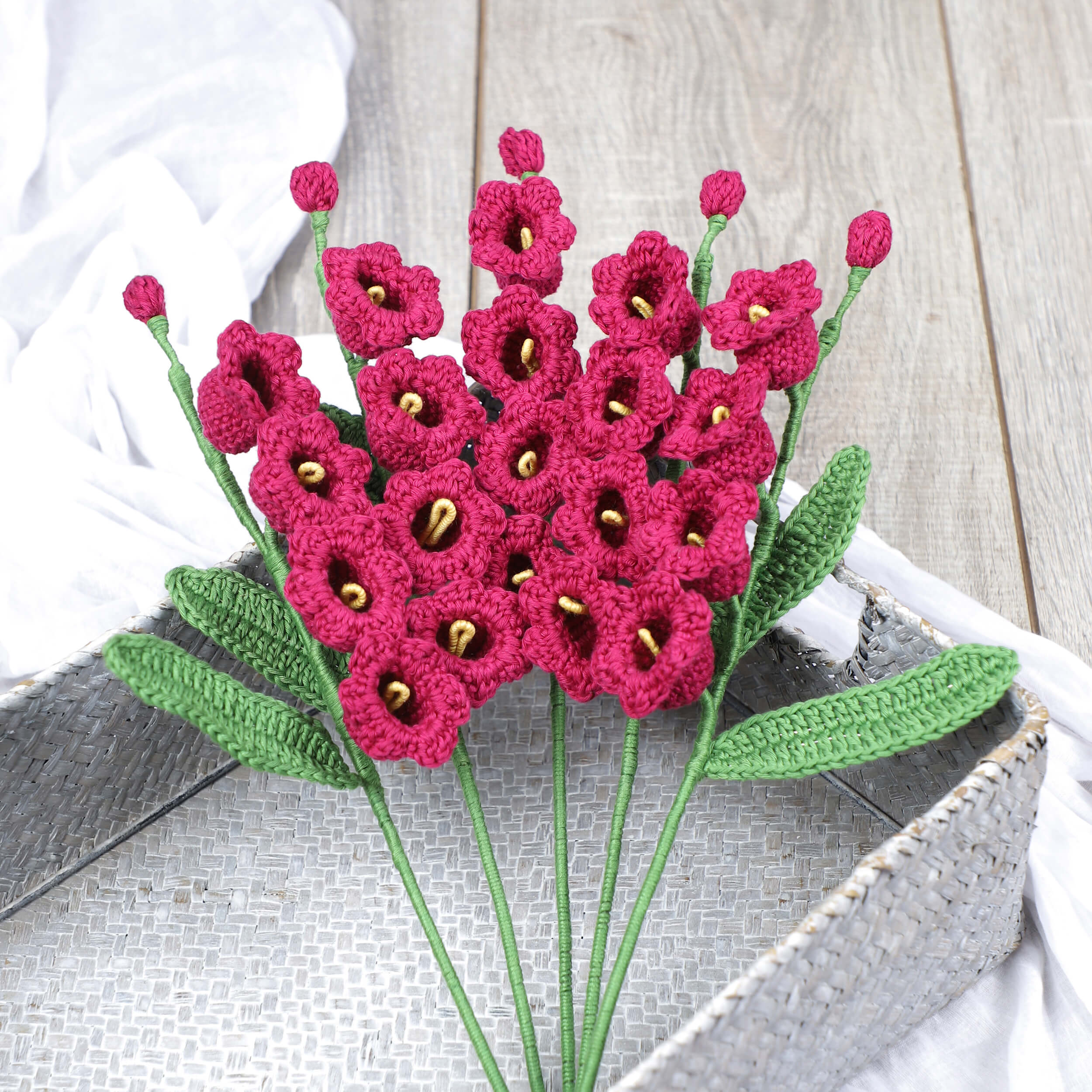Lily of the Valley - Handcrafted Crochet Flowers
