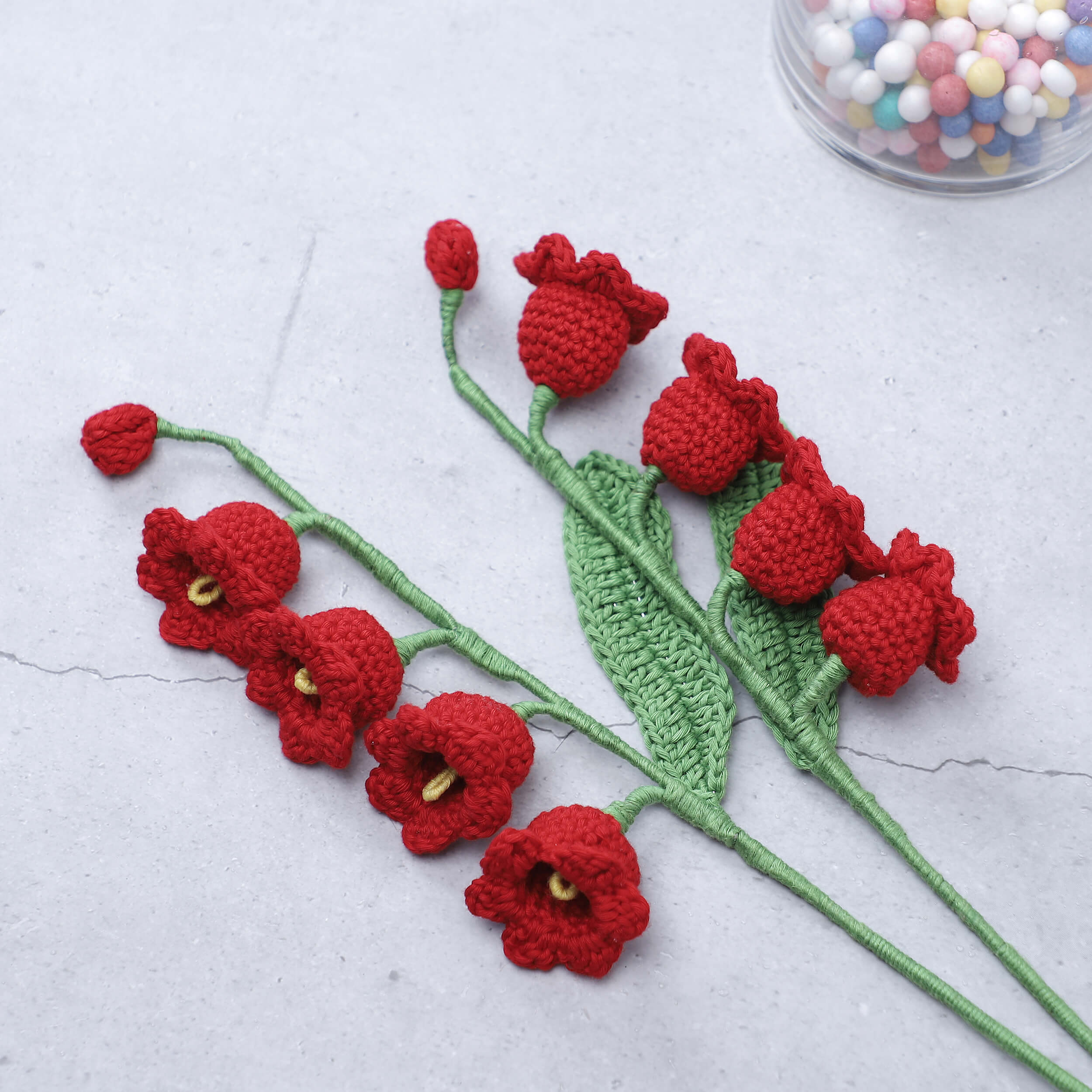 Lily of the Valley - Handcrafted Crochet Flowers