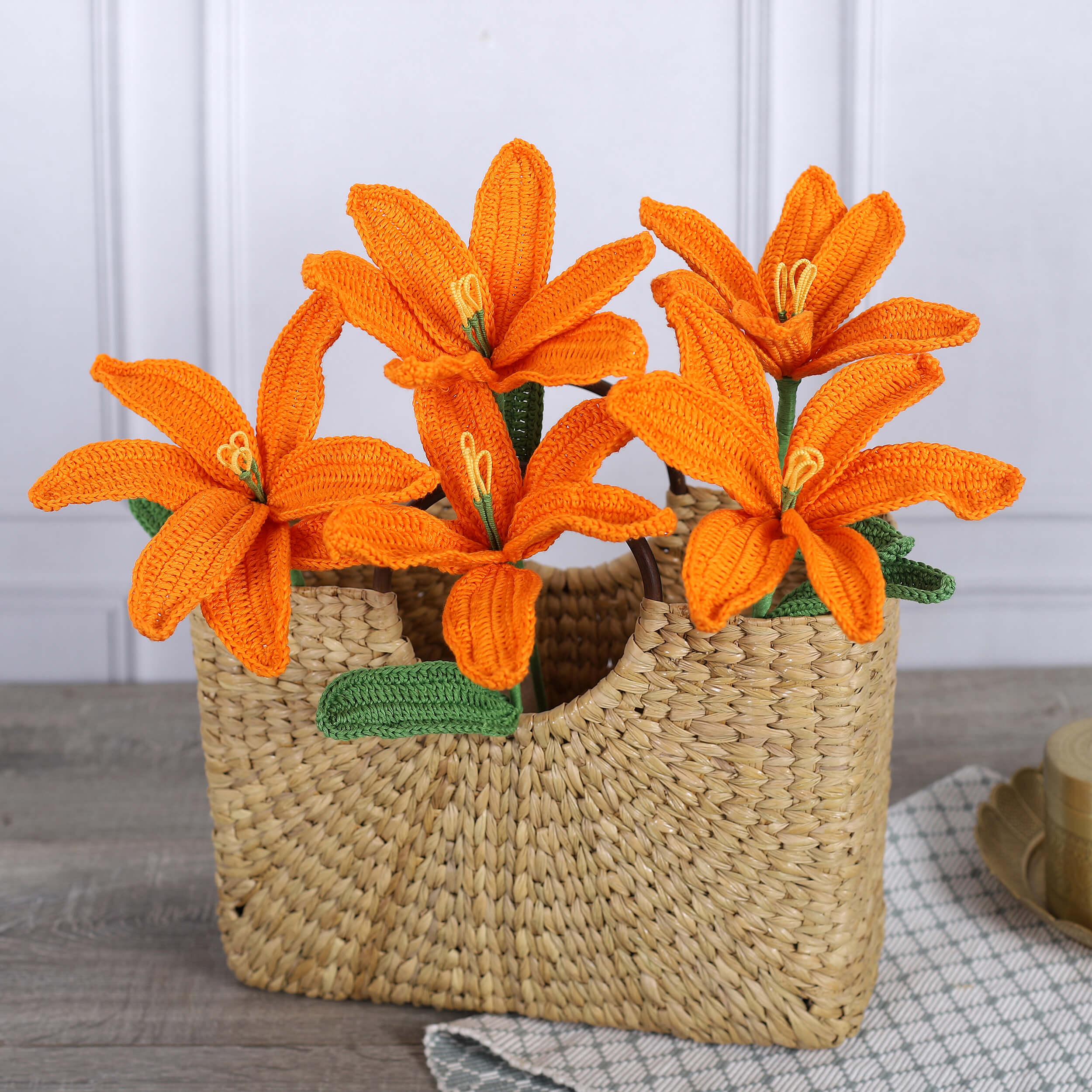 Lilies - Handcrafted Crochet Flowers