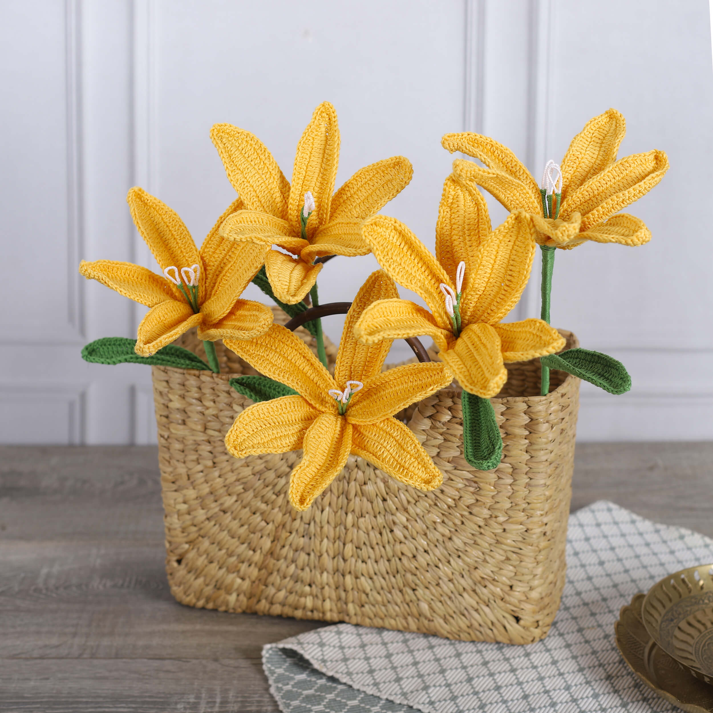 Lilies - Handcrafted Crochet Flowers