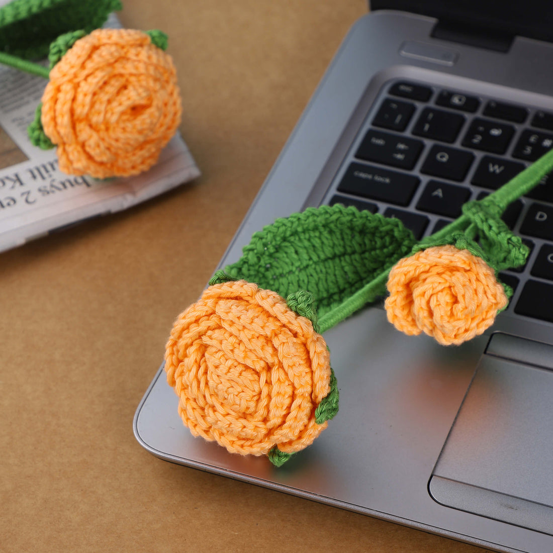 Branched Roses - Handcrafted Crochet Flowers