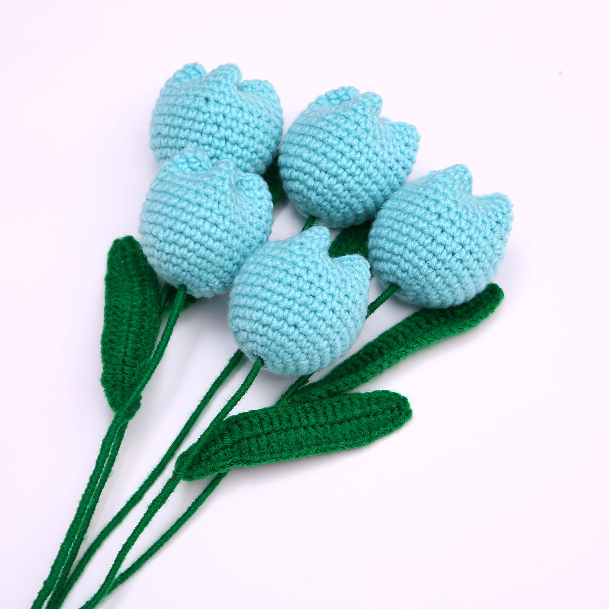 Tulip Buds - Handcrafted Crochet Flowers