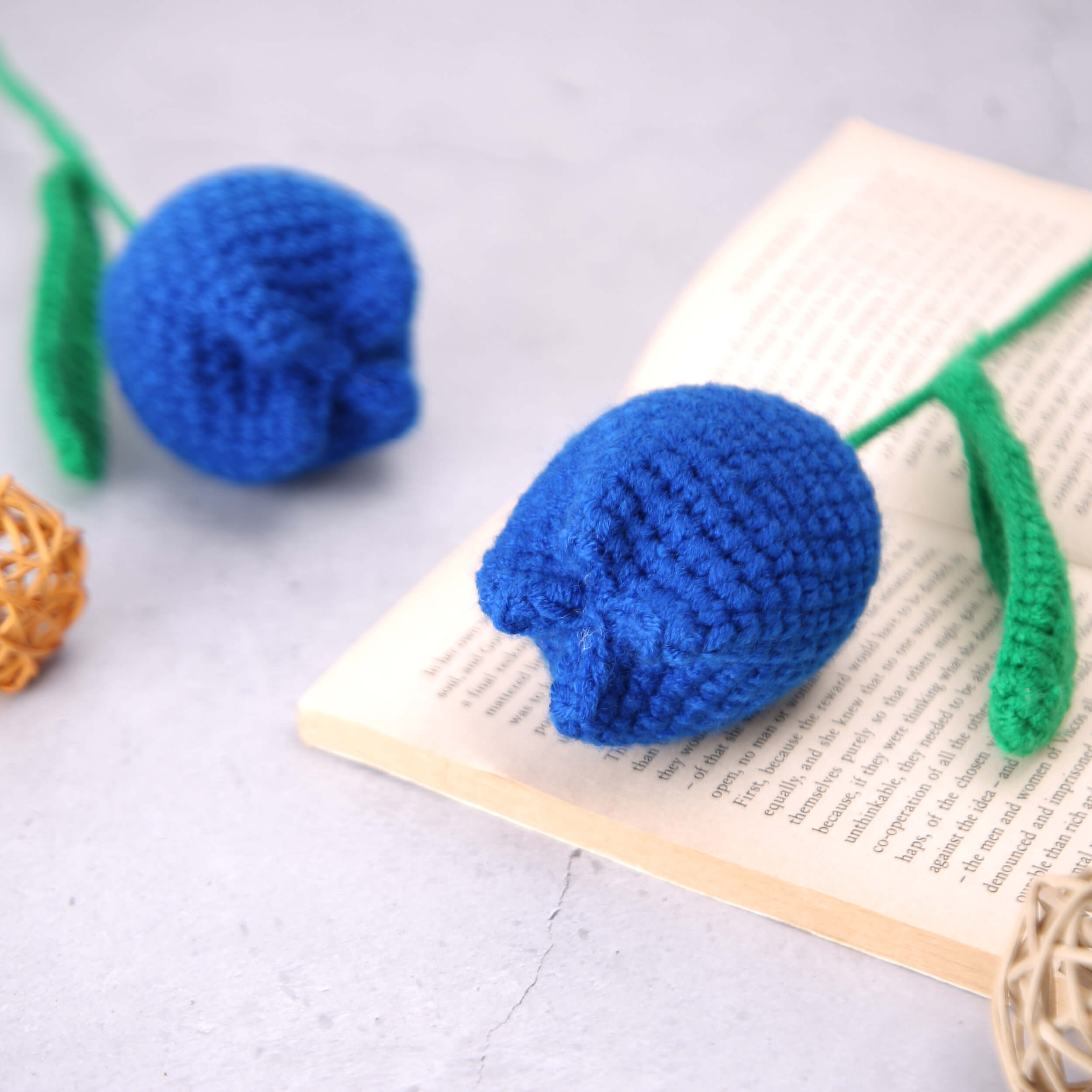 Tulip Buds - Handcrafted Crochet Flowers