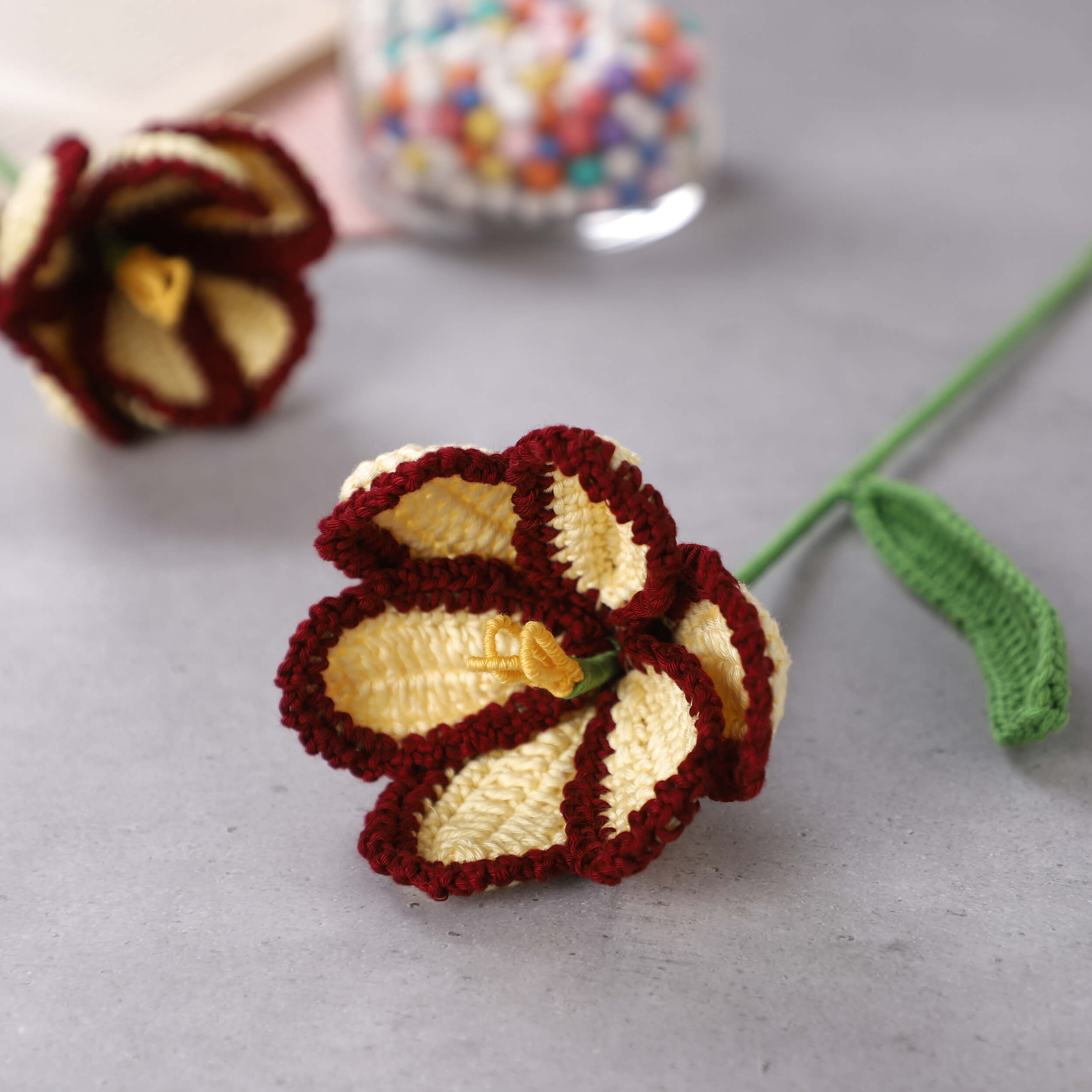 Parrot Tulips - Handcrafted Crochet Flowers