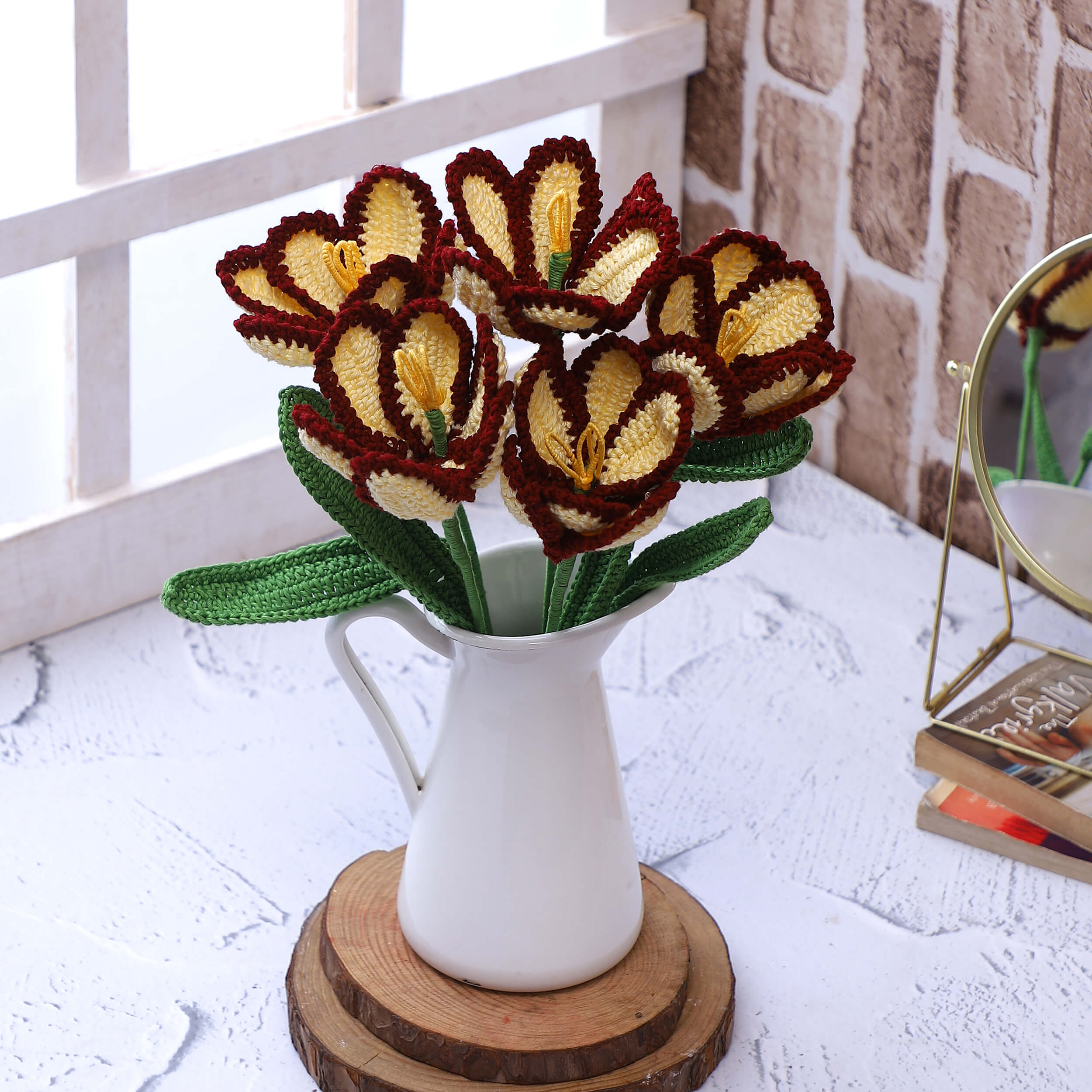Parrot Tulips - Handcrafted Crochet Flowers