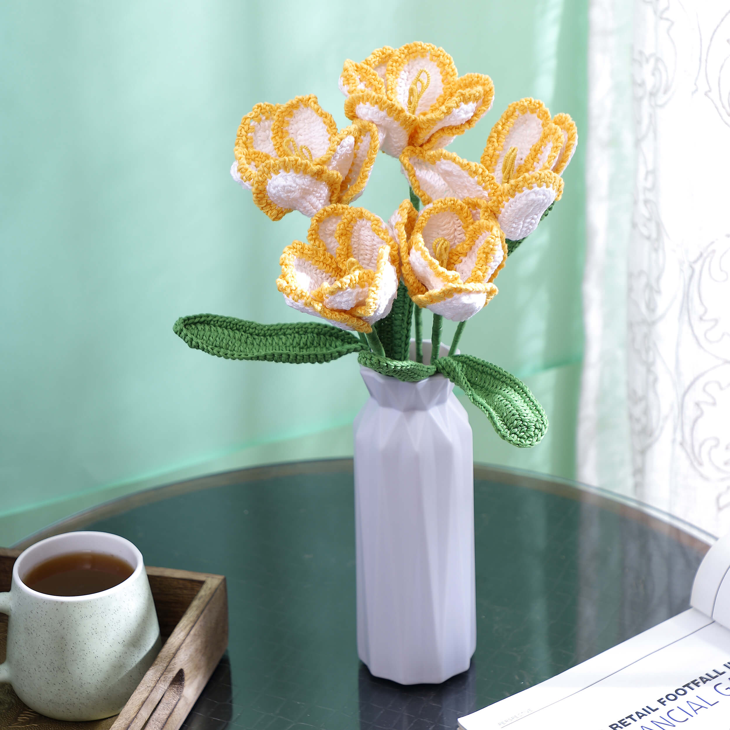 Parrot Tulips - Handcrafted Crochet Flowers