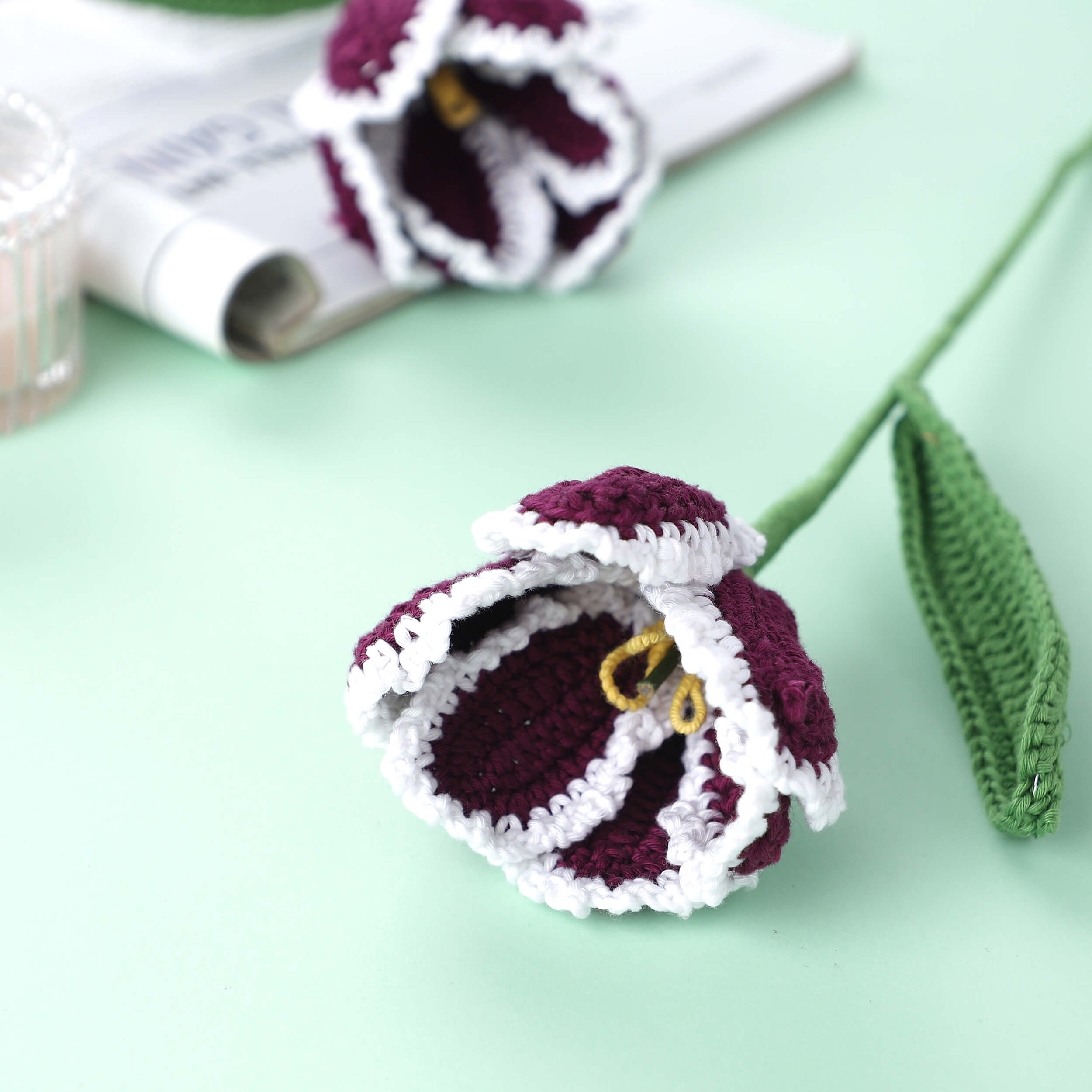 Parrot Tulips - Handcrafted Crochet Flowers