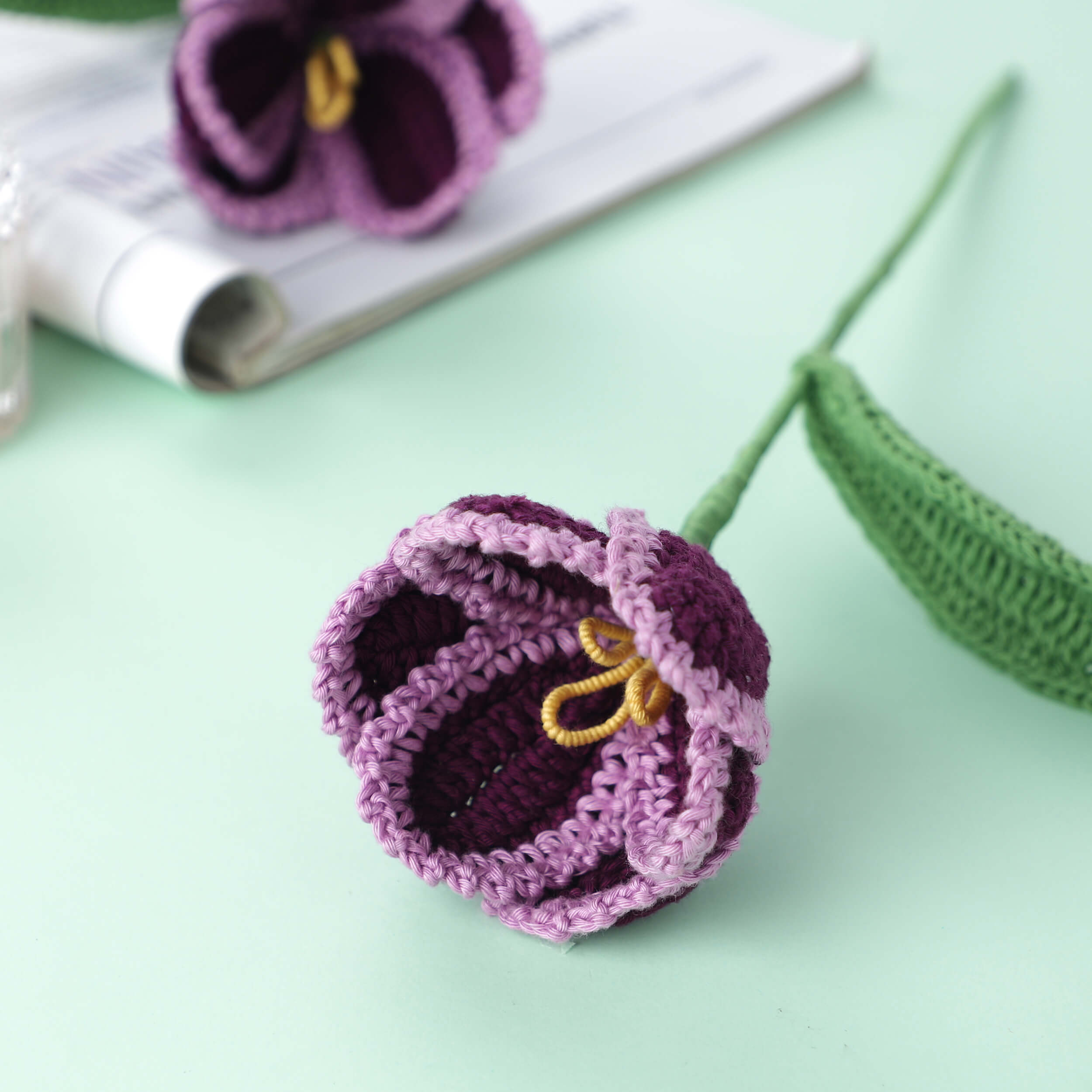 Parrot Tulips - Handcrafted Crochet Flowers