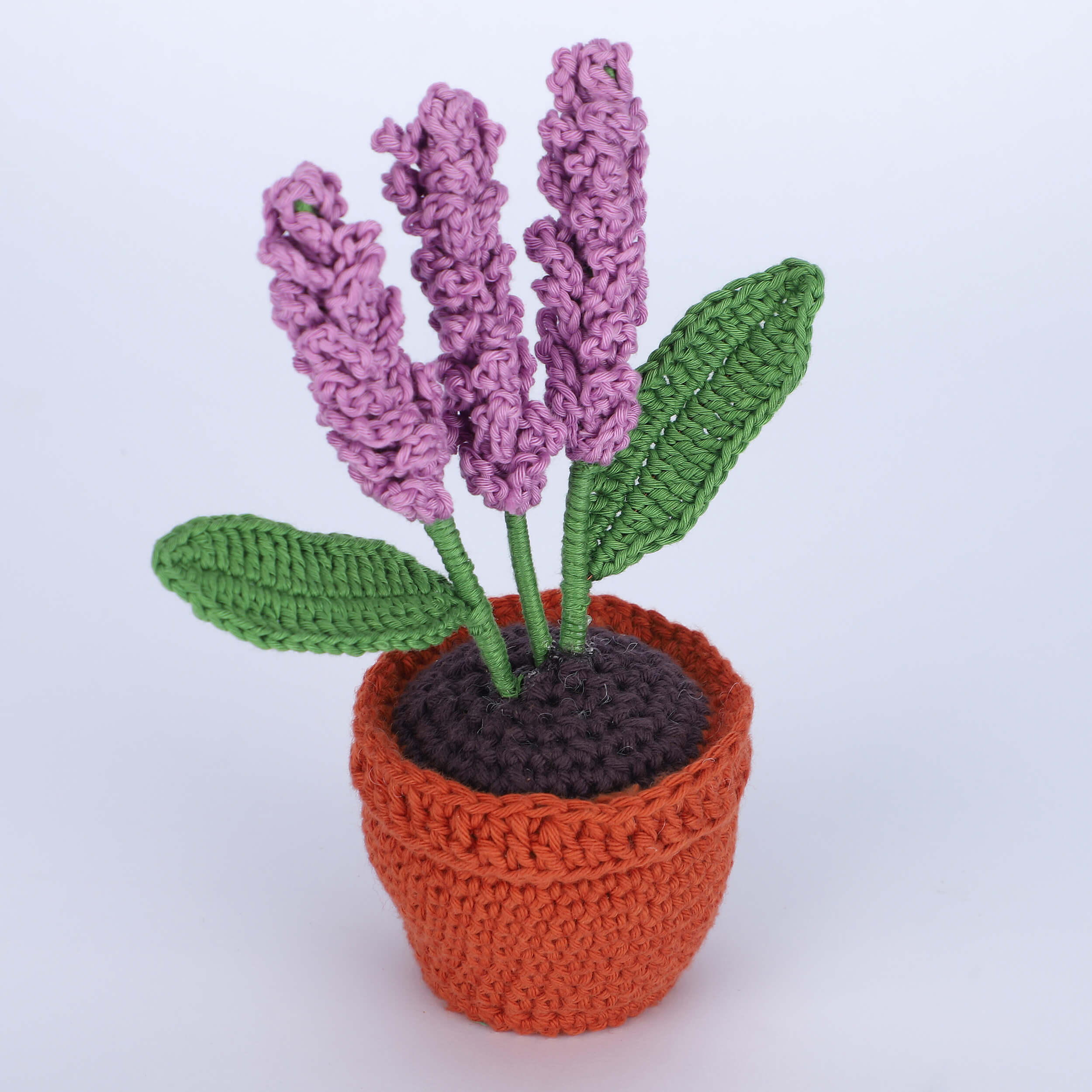 Flowers in a Pot - Assorted - Handcrafted Crochet Flowers