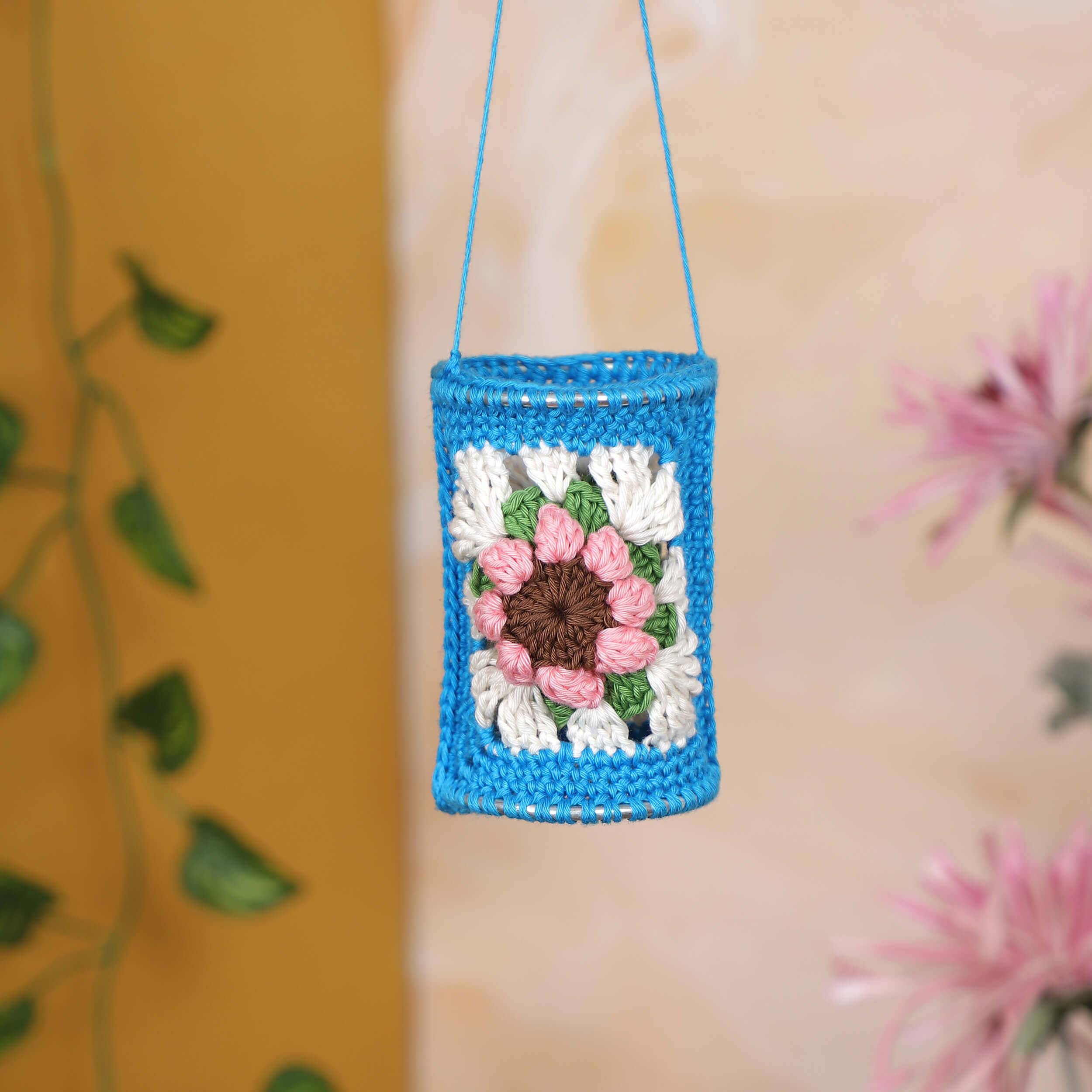 Handmade Crochet Miniature Lantern