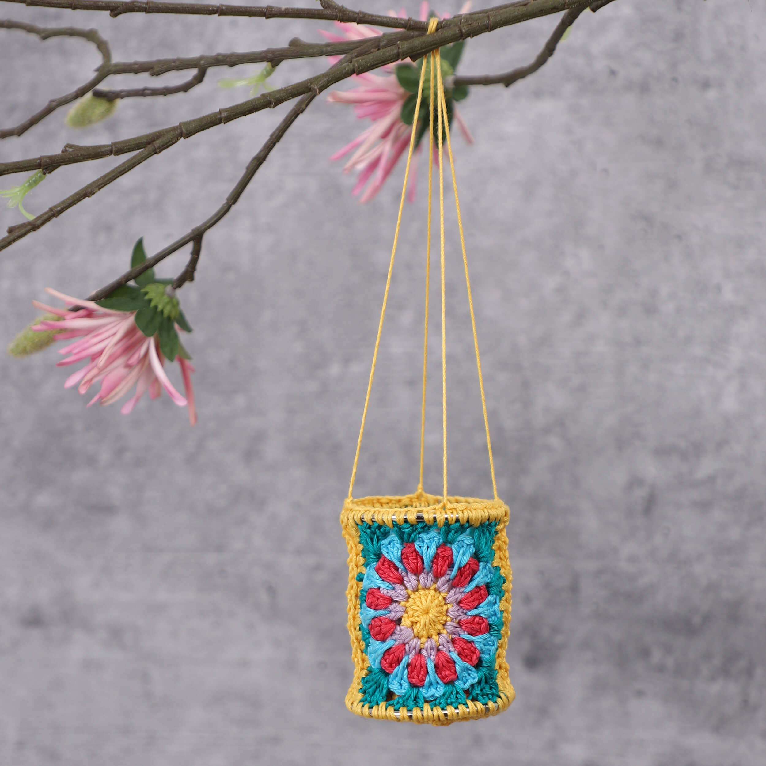 Handmade Crochet Miniature Lantern