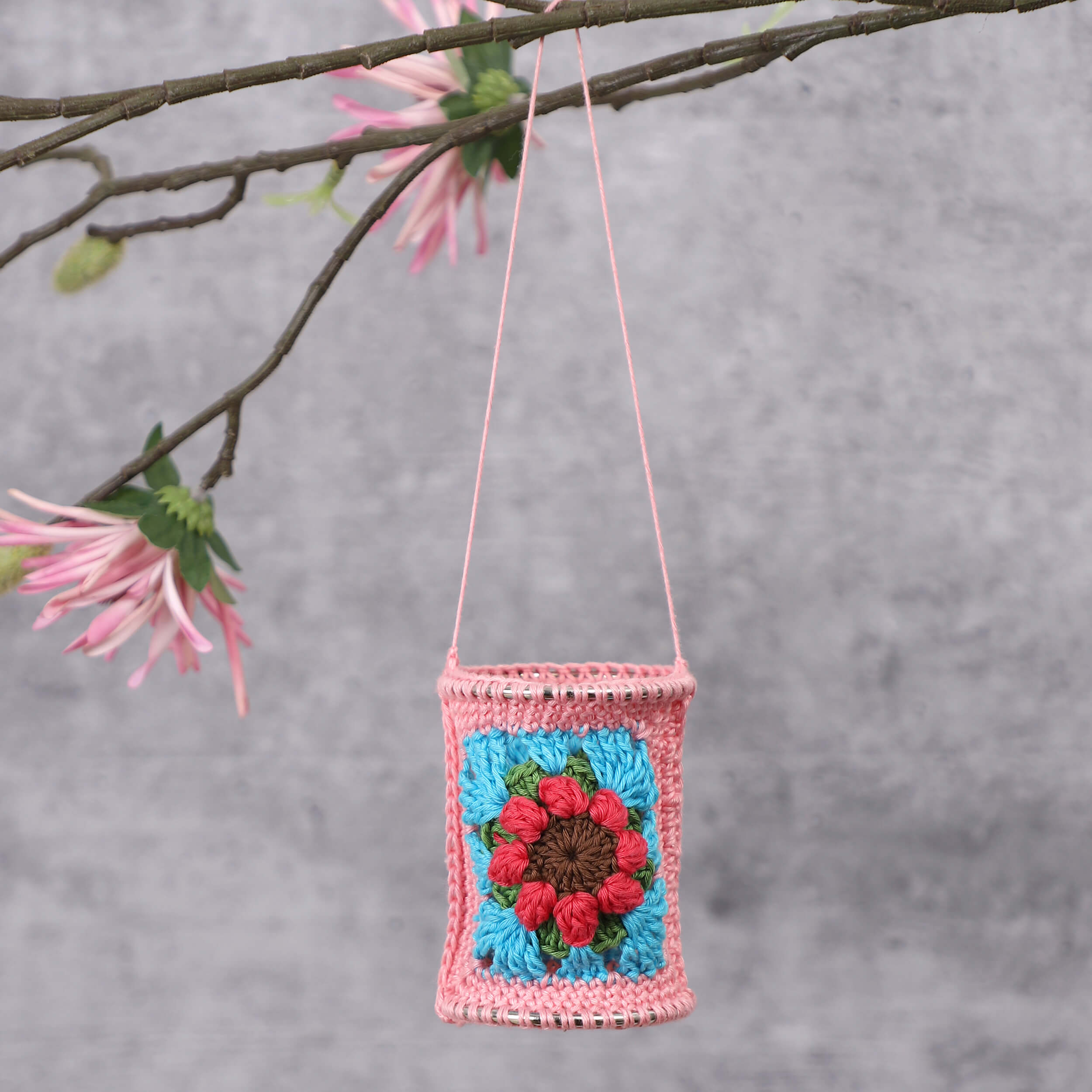 Handmade Crochet Miniature Lantern