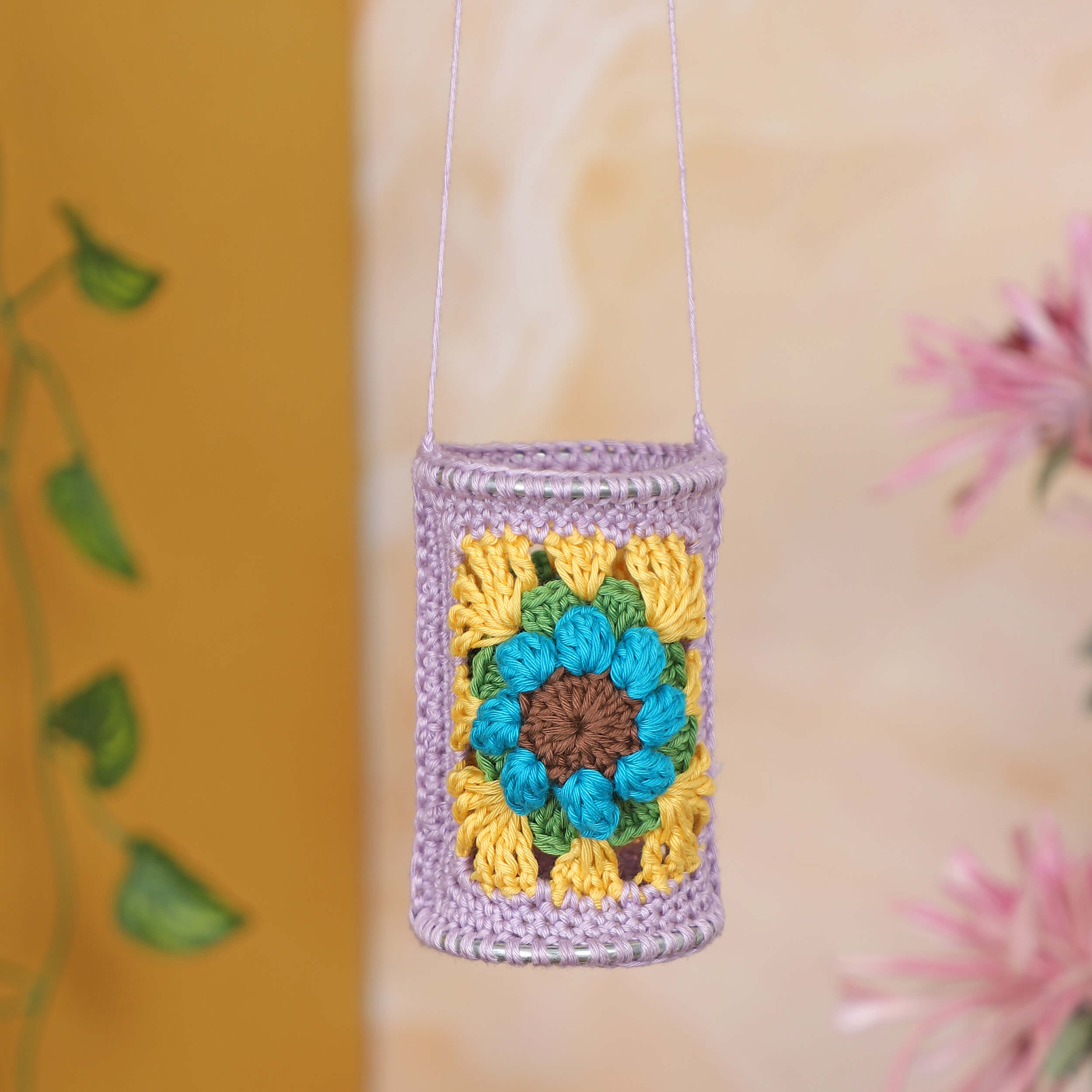 Handmade Crochet Miniature Lantern