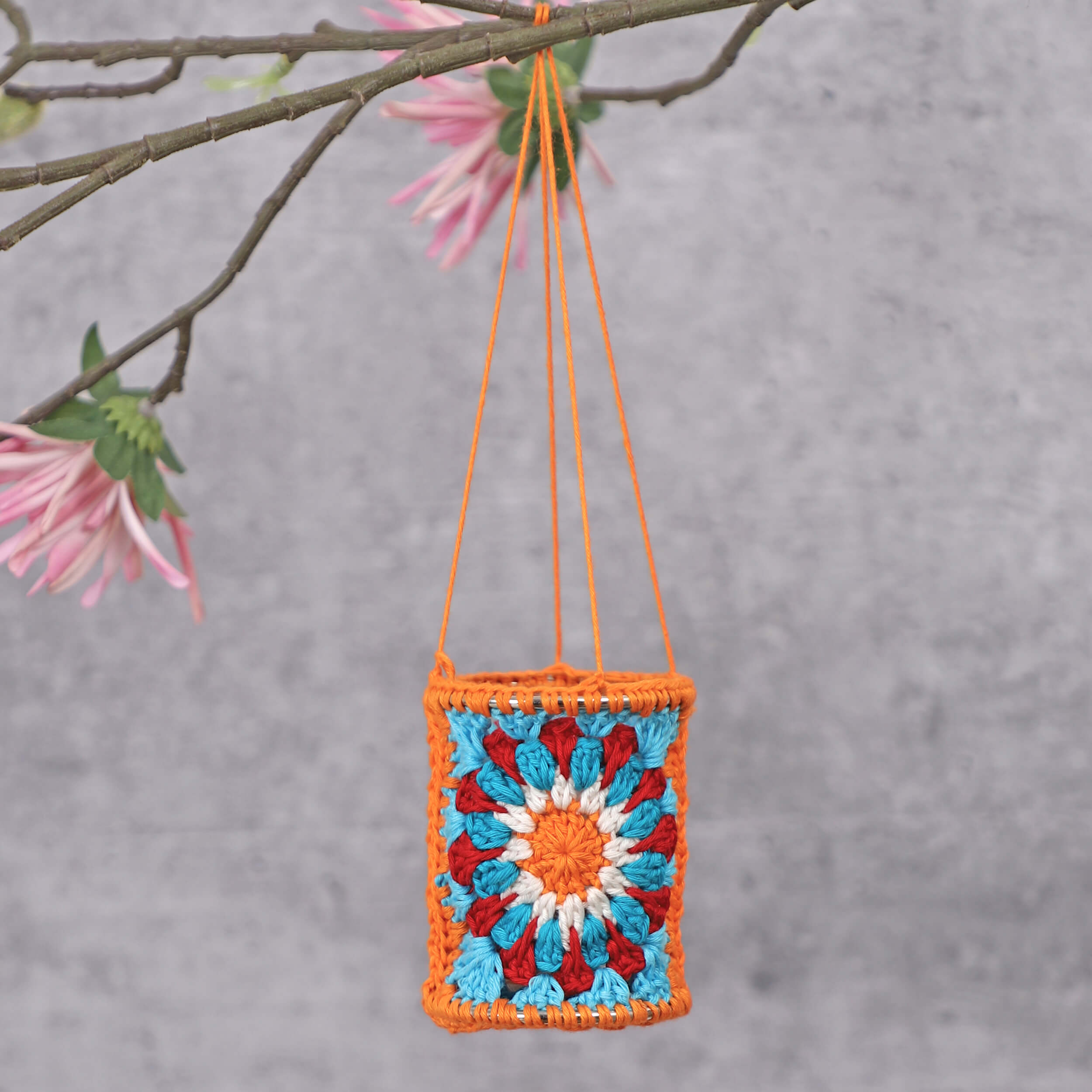Handmade Crochet Miniature Lantern