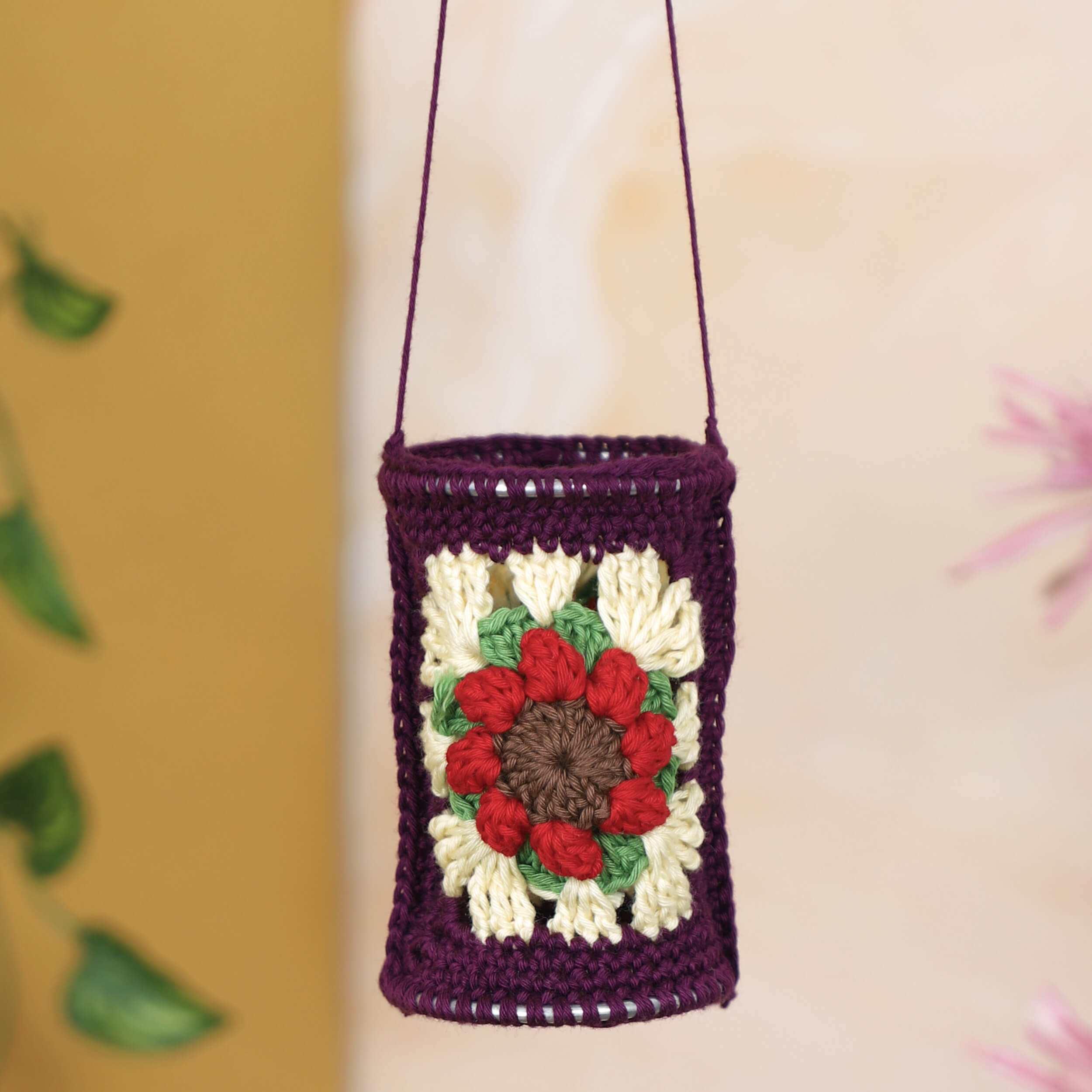 Handmade Crochet Miniature Lantern